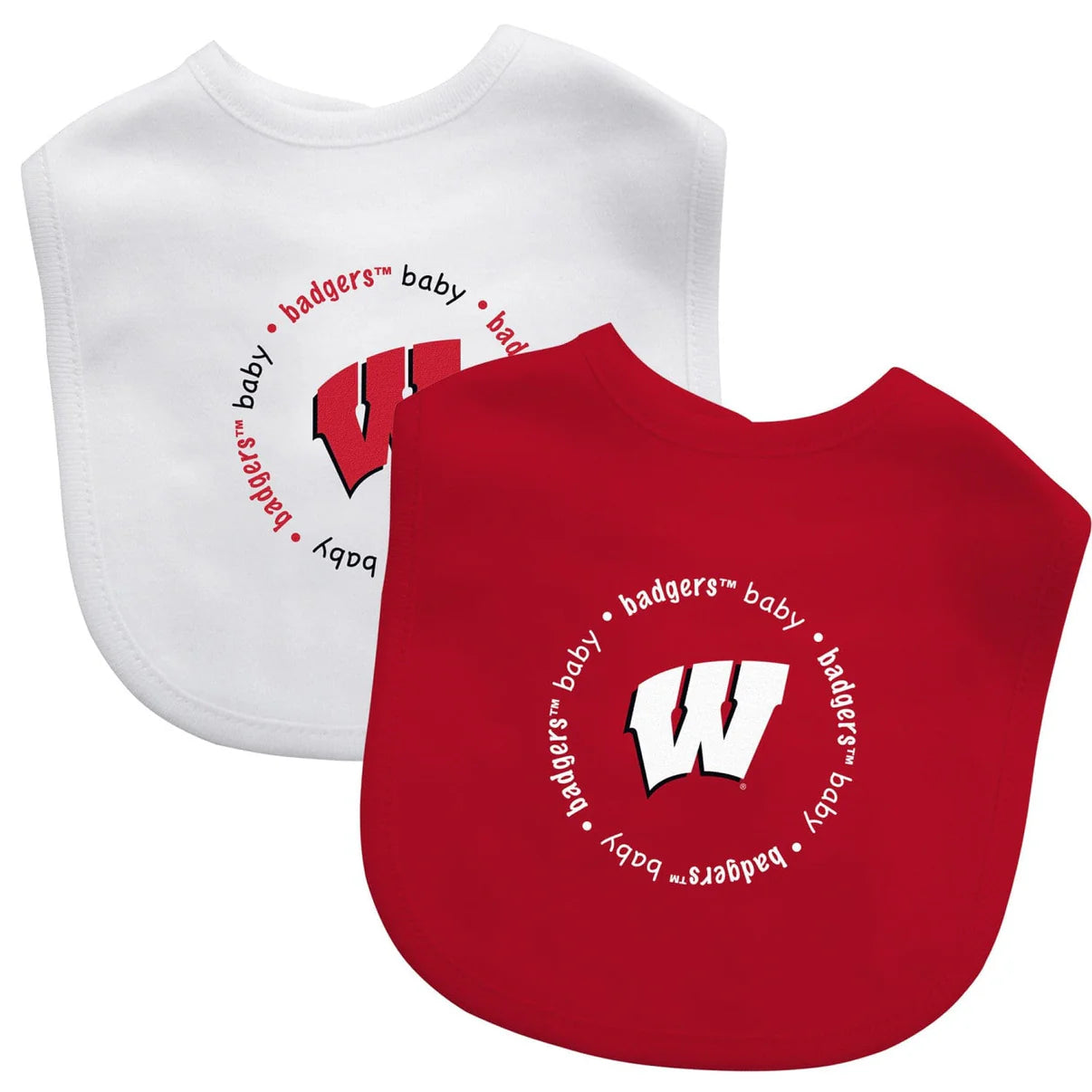 Wisconsin Badgers - Baby Bibs 2-Pack - Twinkle Twinkle Little One