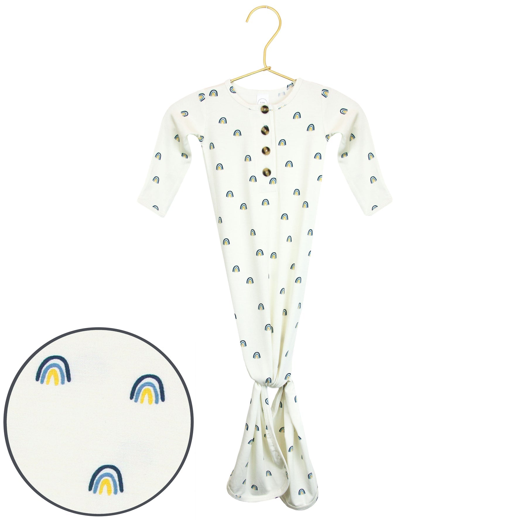 Lou Lou & Company Ezra Knotted Gown - Twinkle Twinkle Little One