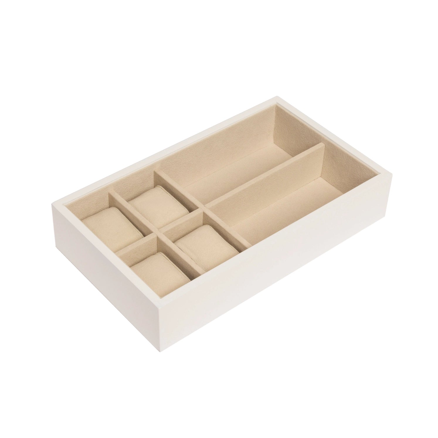 White Stackable High-Gloss Jewelry Box - Twinkle Twinkle Little One