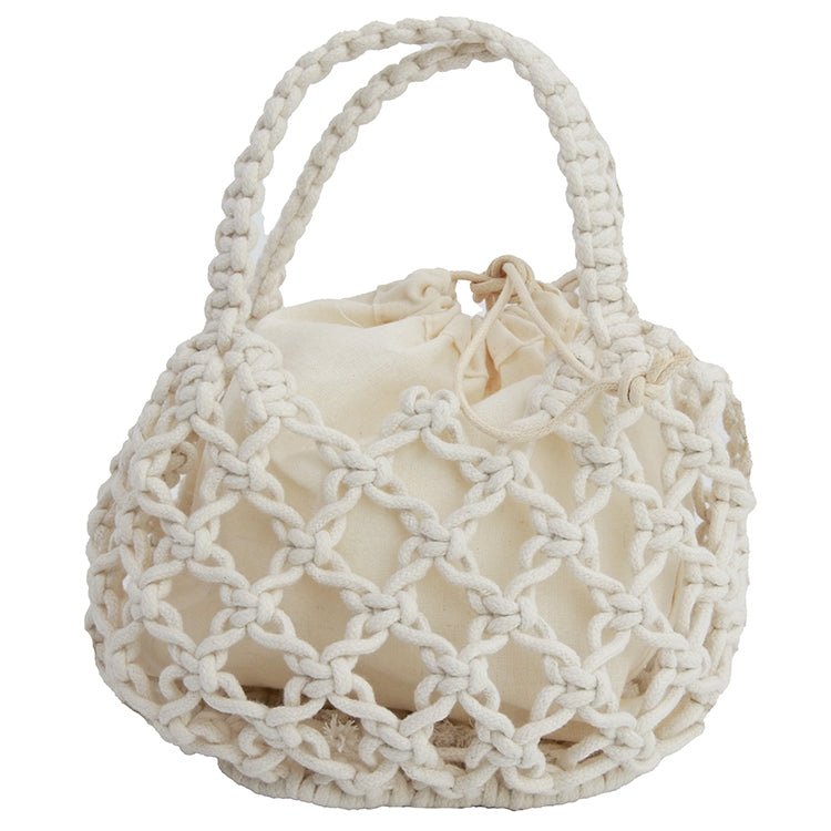 Ivory Crochet Purse