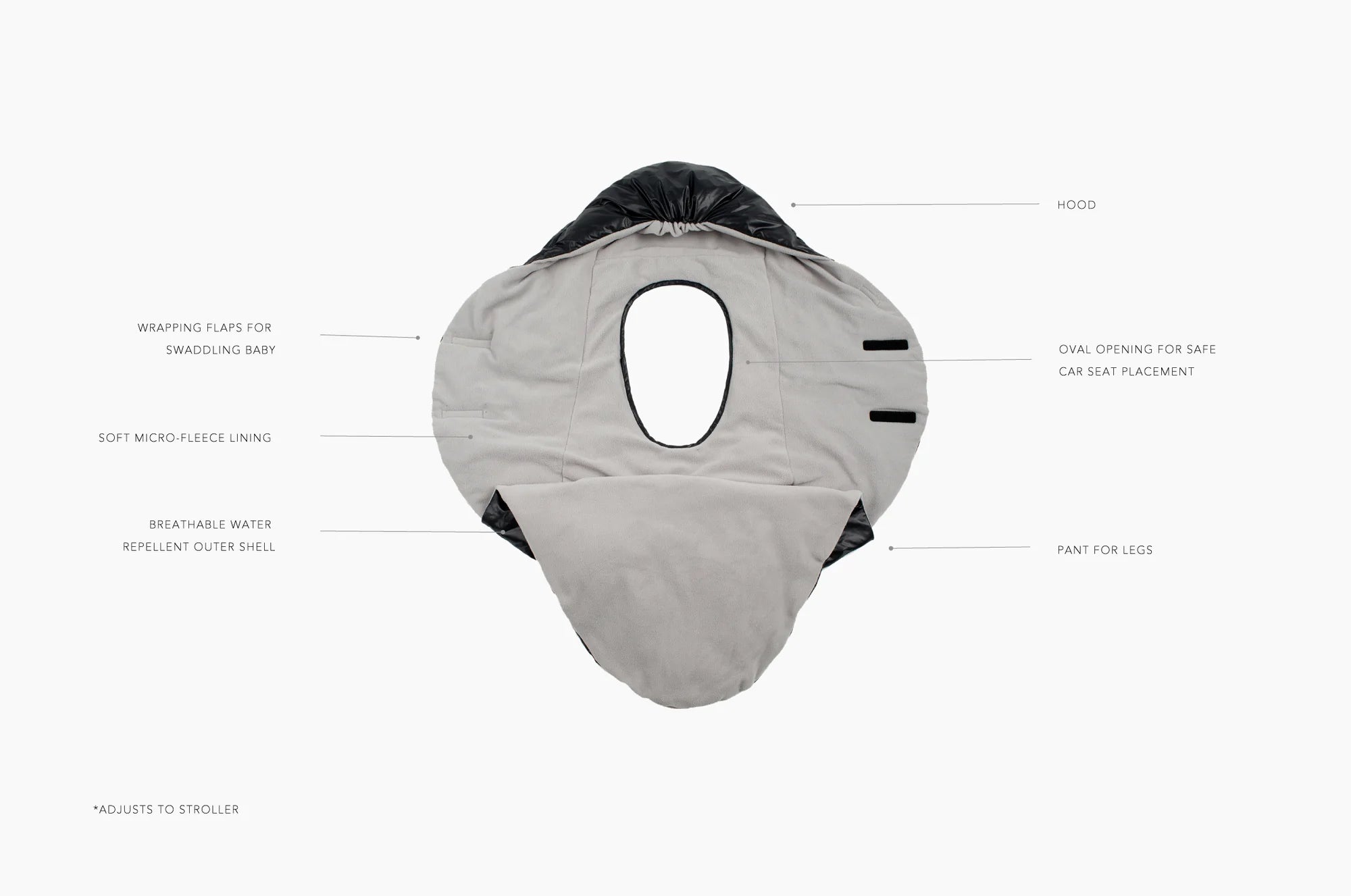 Nido - Black - Twinkle Twinkle Little One