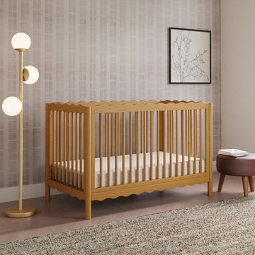 Babyletto Swell 4-in-1 Convertible Crib with Toddler Bed Conversion Kit - Twinkle Twinkle Little One