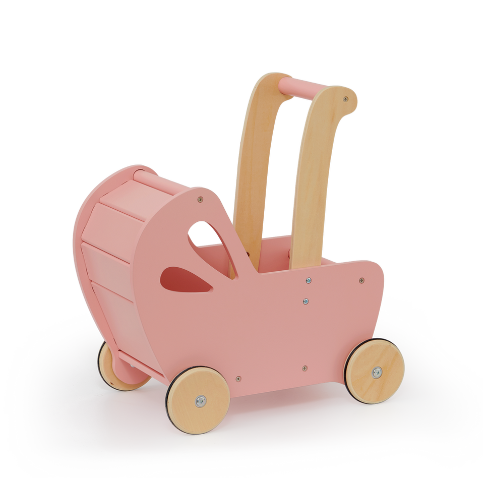 Dolls Stroller (Pram) - Pink - Twinkle Twinkle Little One