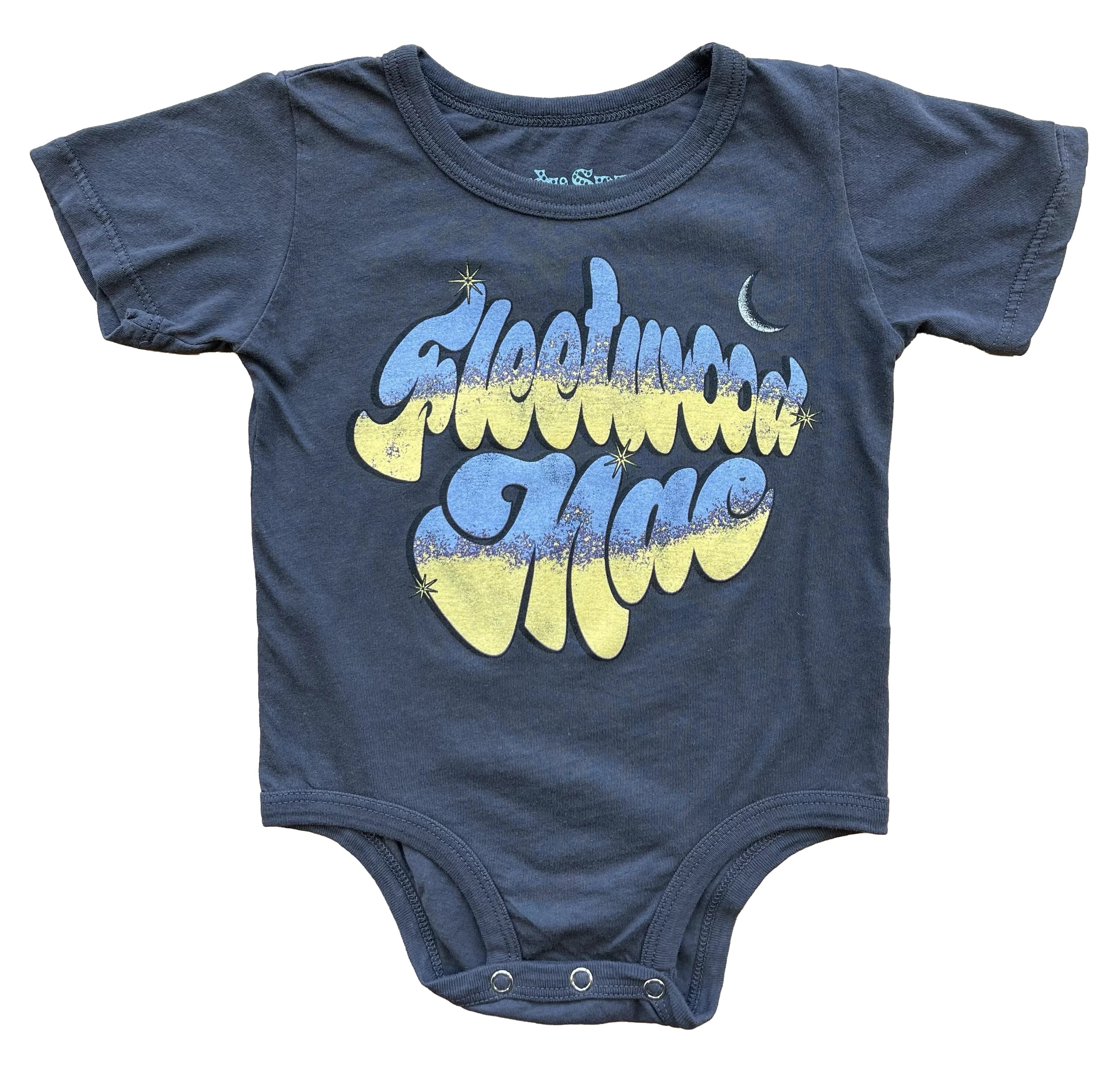 Fleetwood Mac Moonlight Onesie - Vintage Black - Twinkle Twinkle Little One