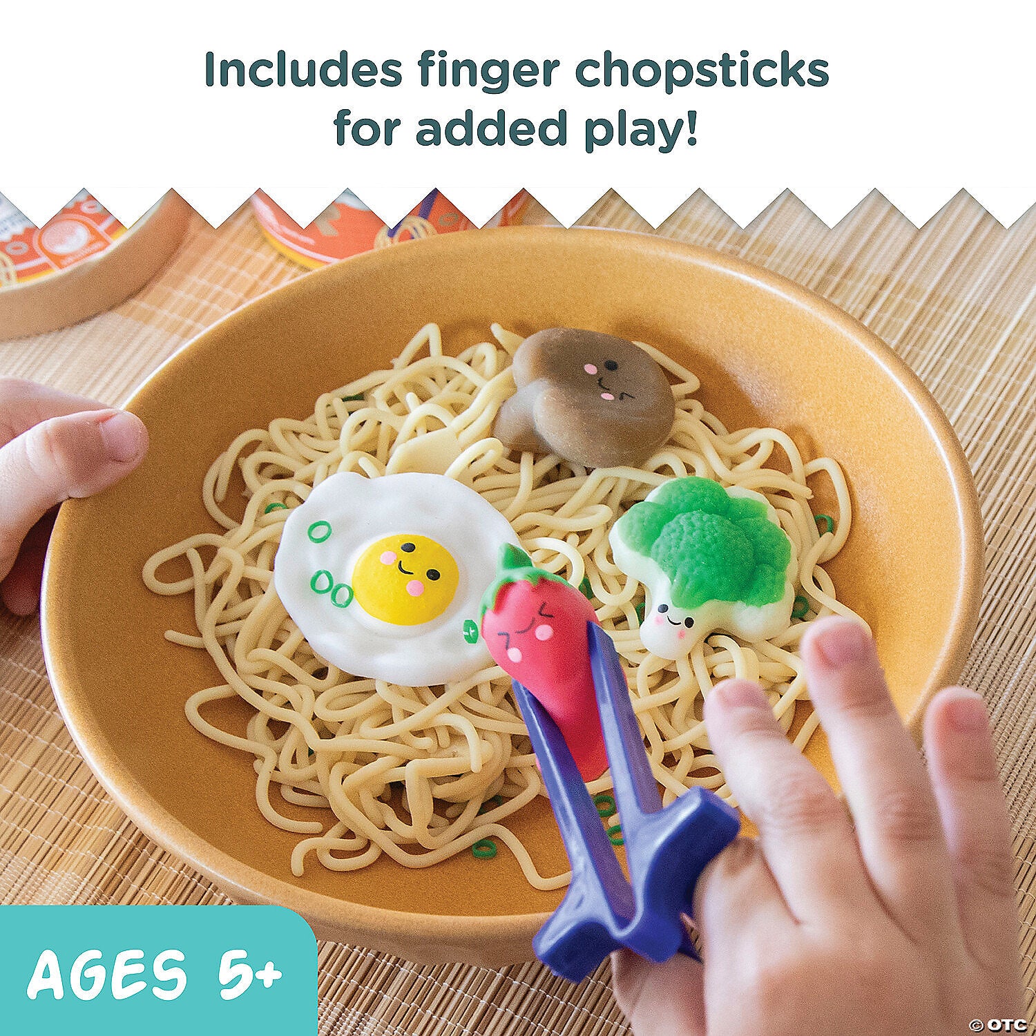 Foodie Fidgets Ramen Noodles and Toppings Fidgets for Kids - Twinkle Twinkle Little One