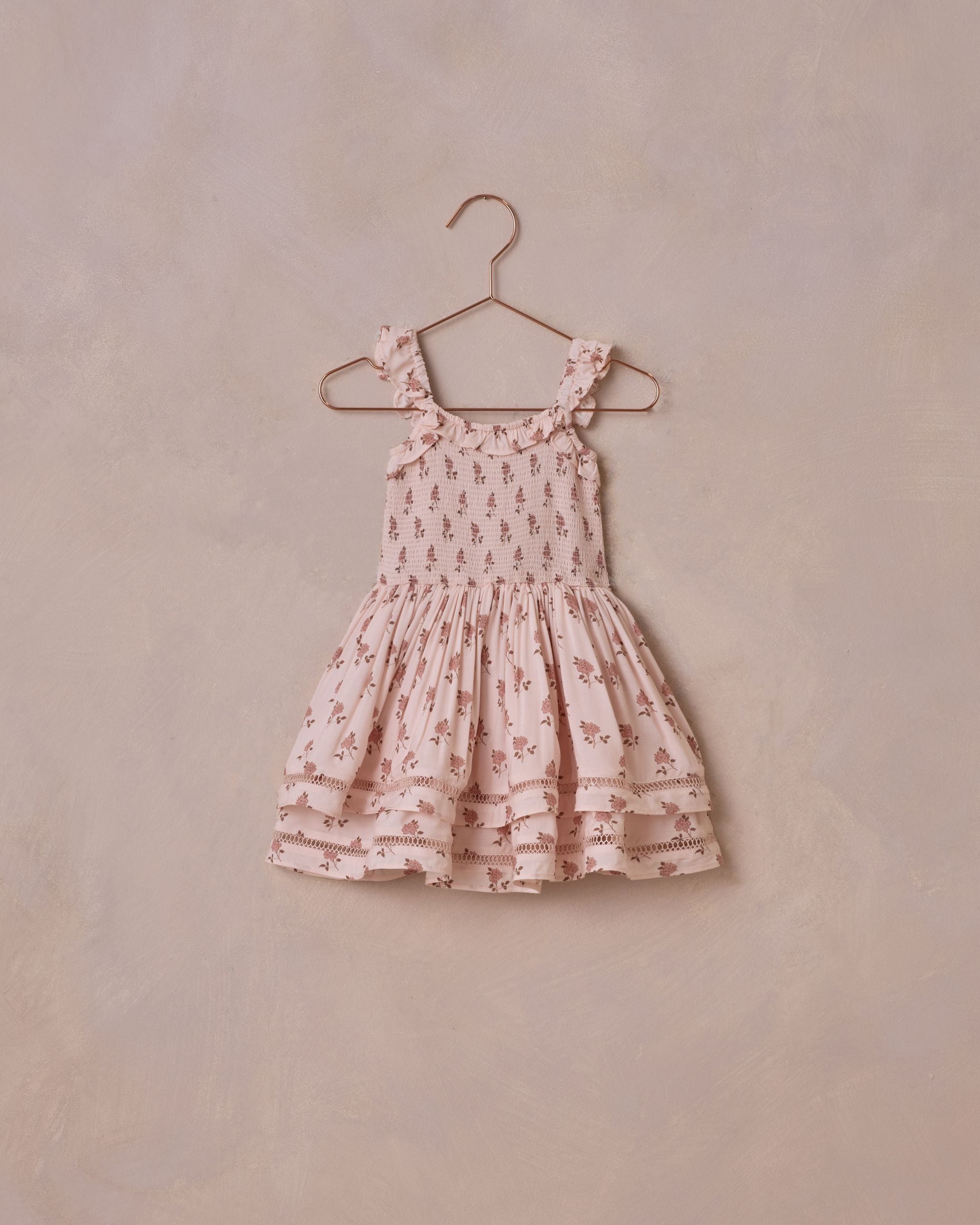 Birdie Dress - French Rose - Twinkle Twinkle Little One