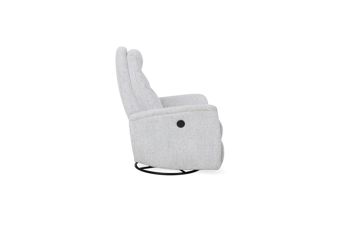 Gemini Power Recliner with Articulating Headrest – Cabot Arctic - Twinkle Twinkle Little One