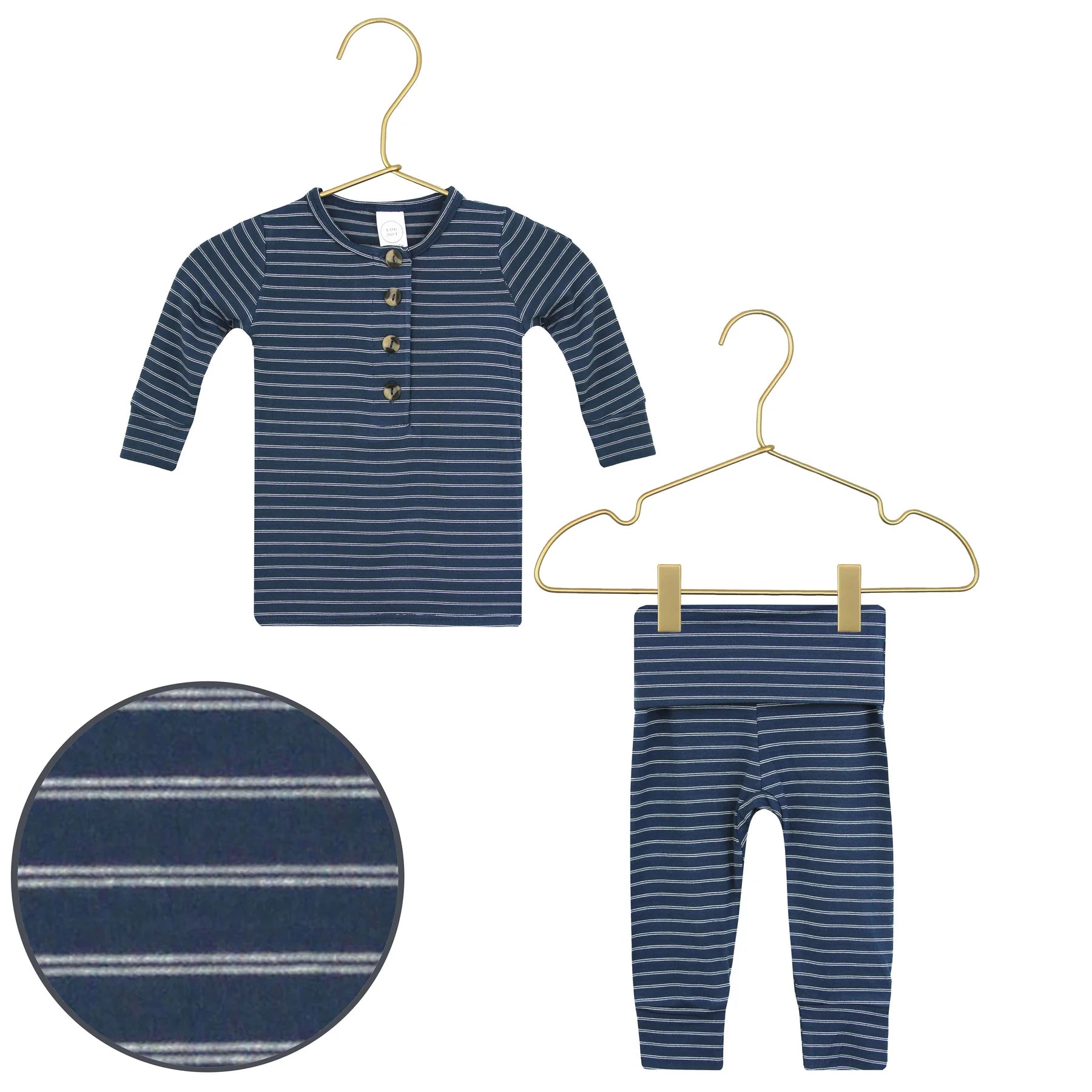 Lou Lou & Company Hank Top, Bottoms + Hat Set - Twinkle Twinkle Little One