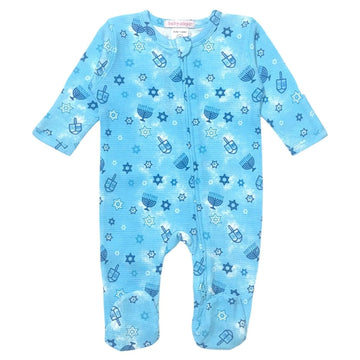 Hanukkah Thermal Footie - Twinkle Twinkle Little One