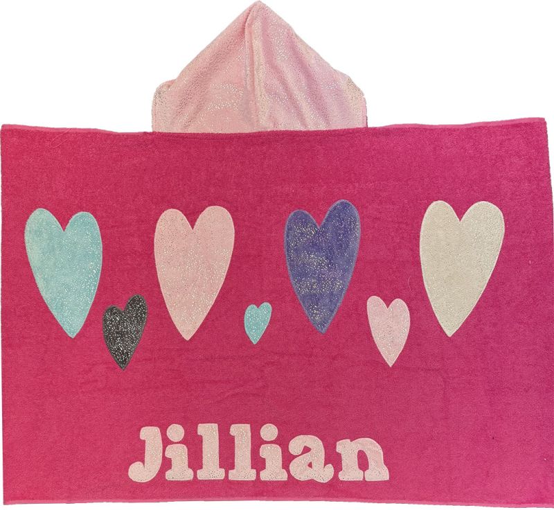 Heart to Heart Hooded Towel