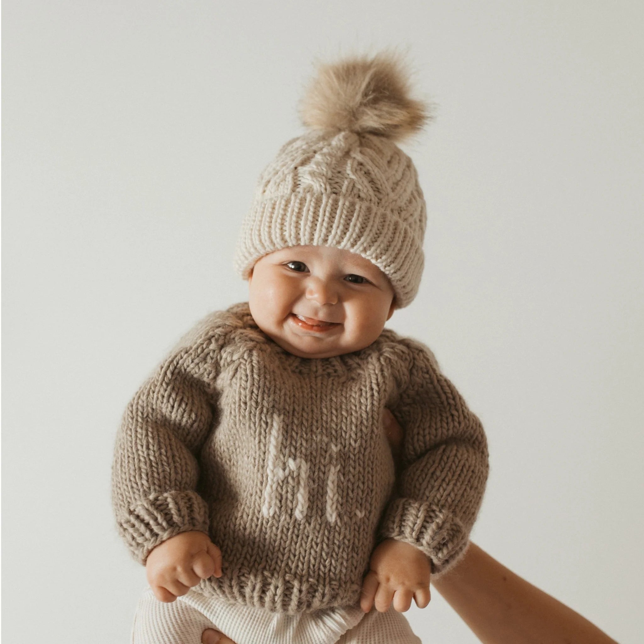 Hi. Pebble Crew Neck Sweater - Twinkle Twinkle Little One