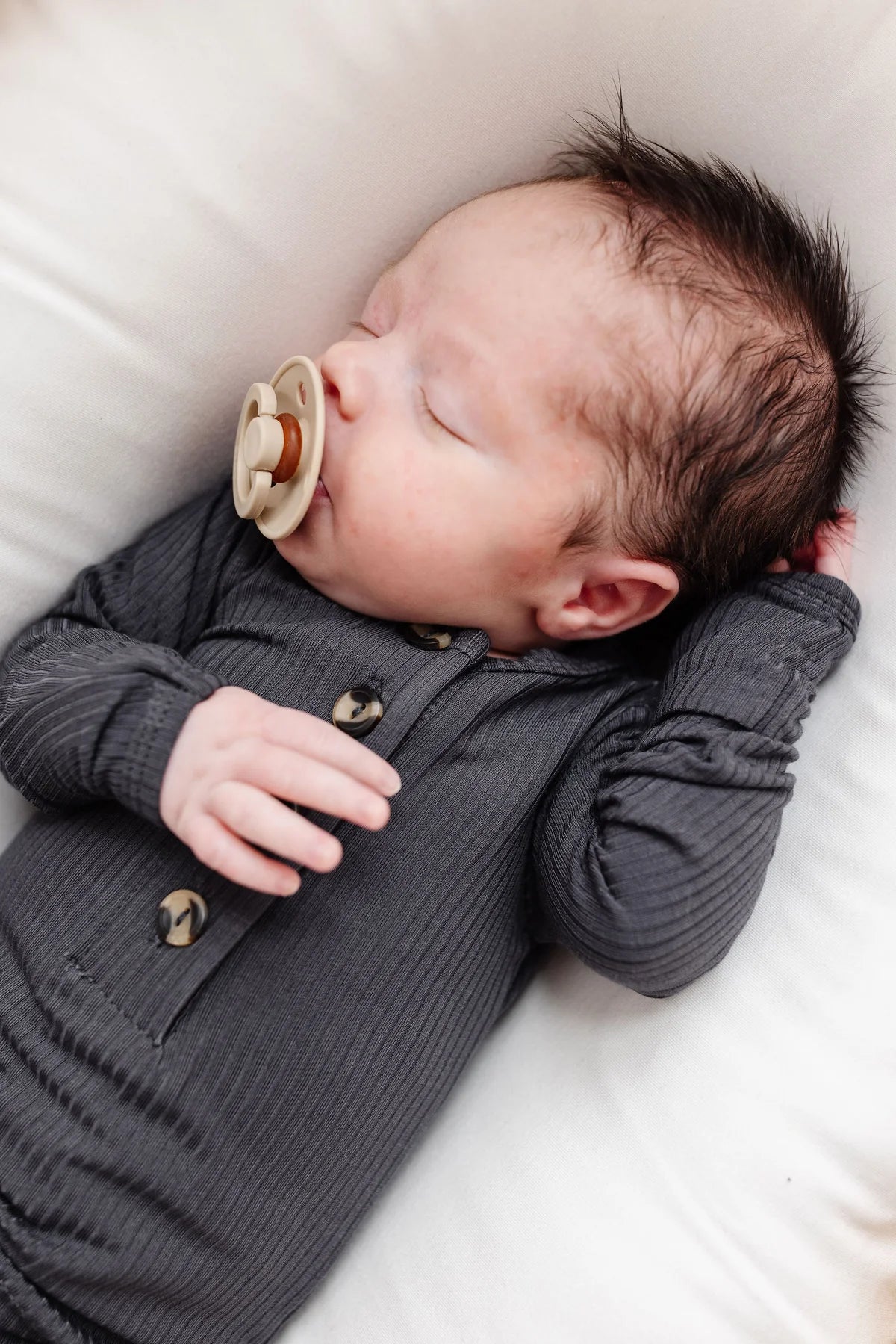 Lou Lou & Company Hudson Ribbed Top, Bottom + Hat Set - Twinkle Twinkle Little One