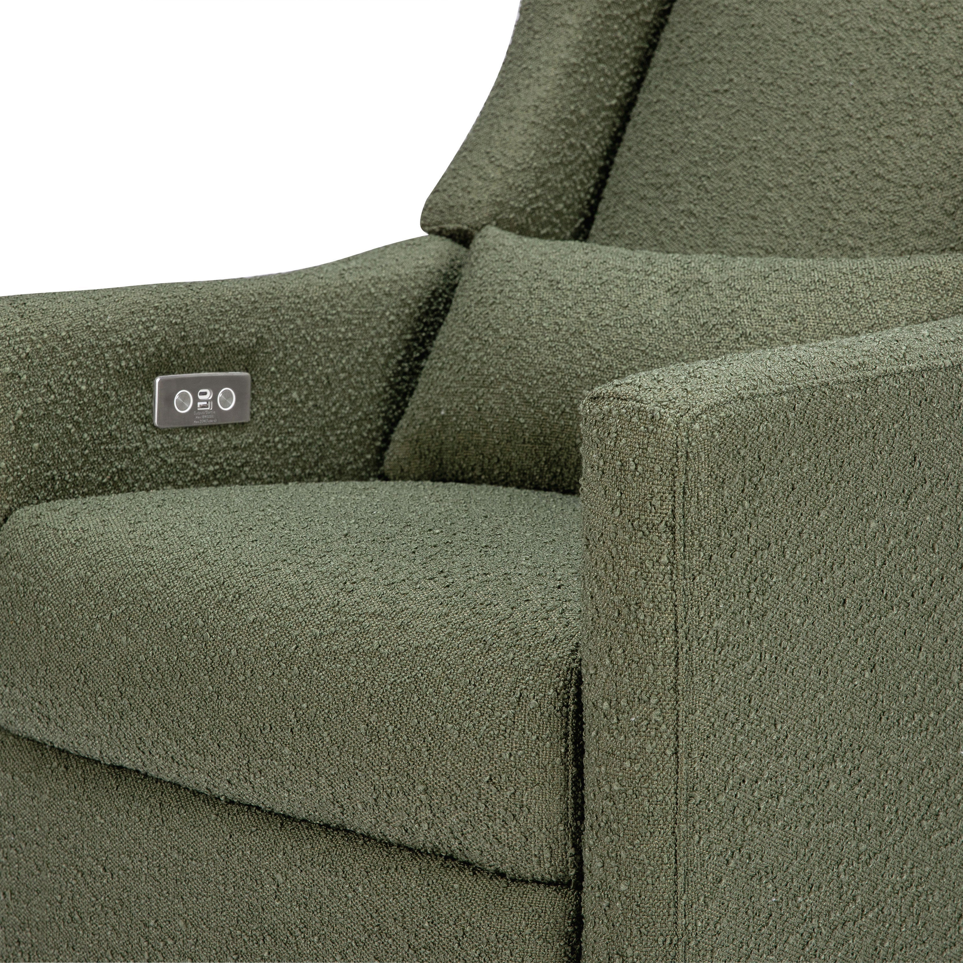 Babyletto Kiwi Electronic Recliner and Swivel Glider with USB port