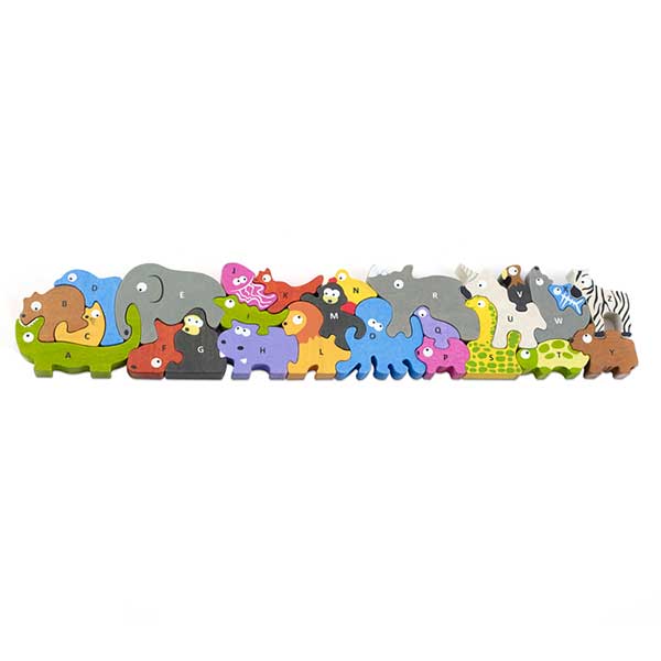 Jumbo Animal A to Z Puzzle & Playset - Twinkle Twinkle Little One