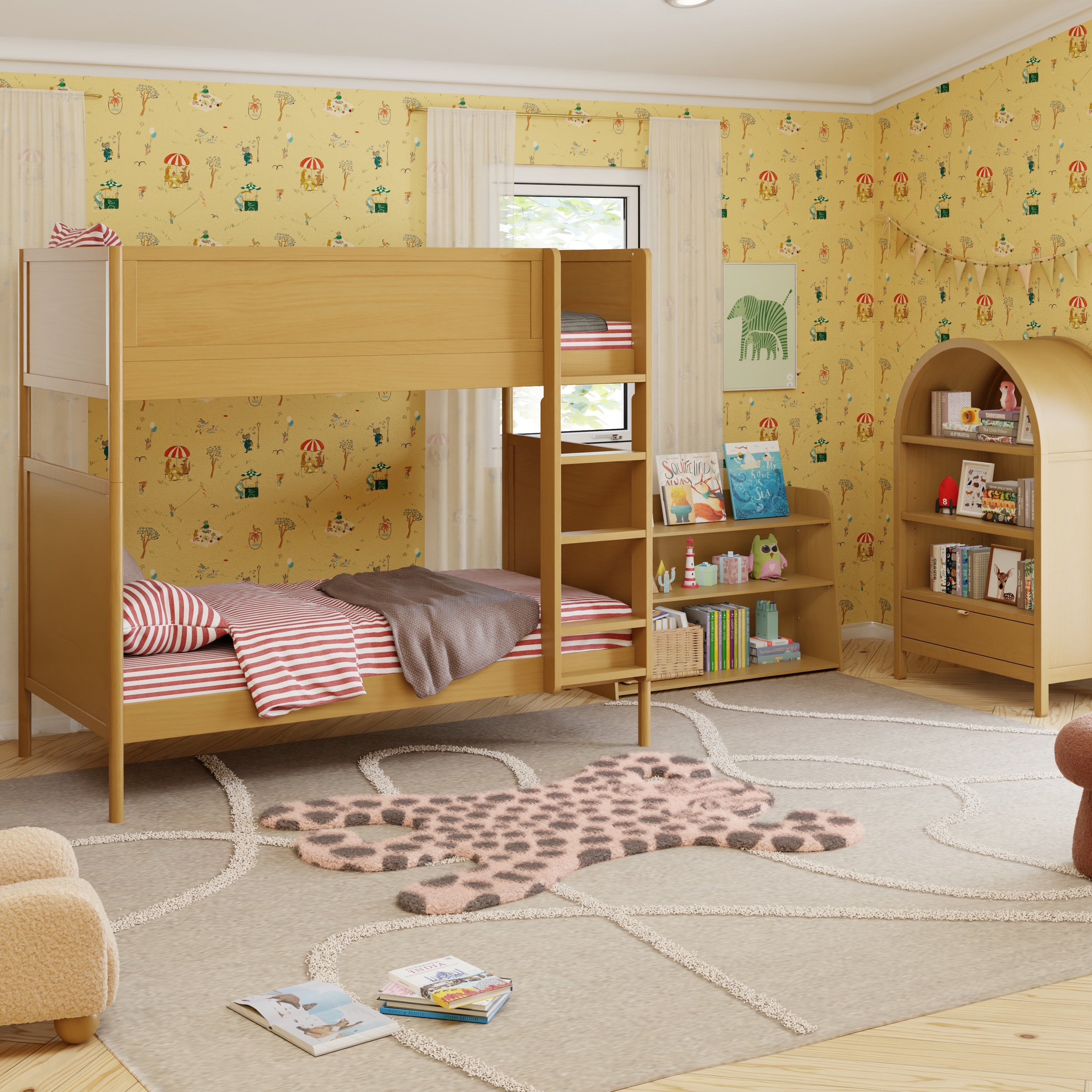 Babyletto Bondi Convertible Bunk Bed - Twinkle Twinkle Little One