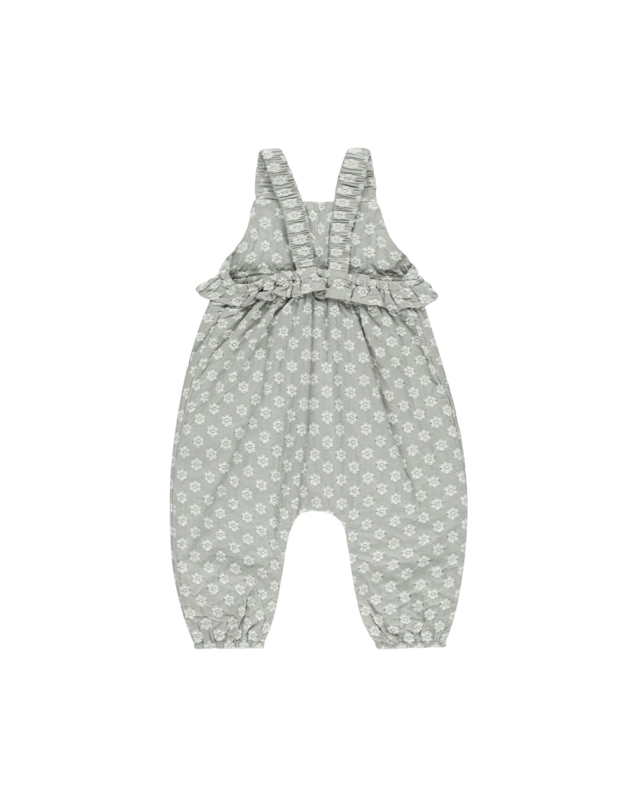 Kinsley Jumpsuit - Seafoam - Twinkle Twinkle Little One
