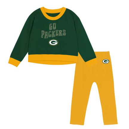 Green Bay Packers Long Sleeve Top & Legging Set - Twinkle Twinkle Little One