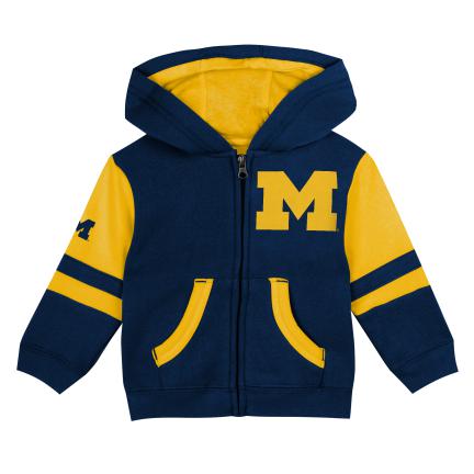 University of Michigan Toddler Ready Fleece Full-Zip Hoodie Jacket