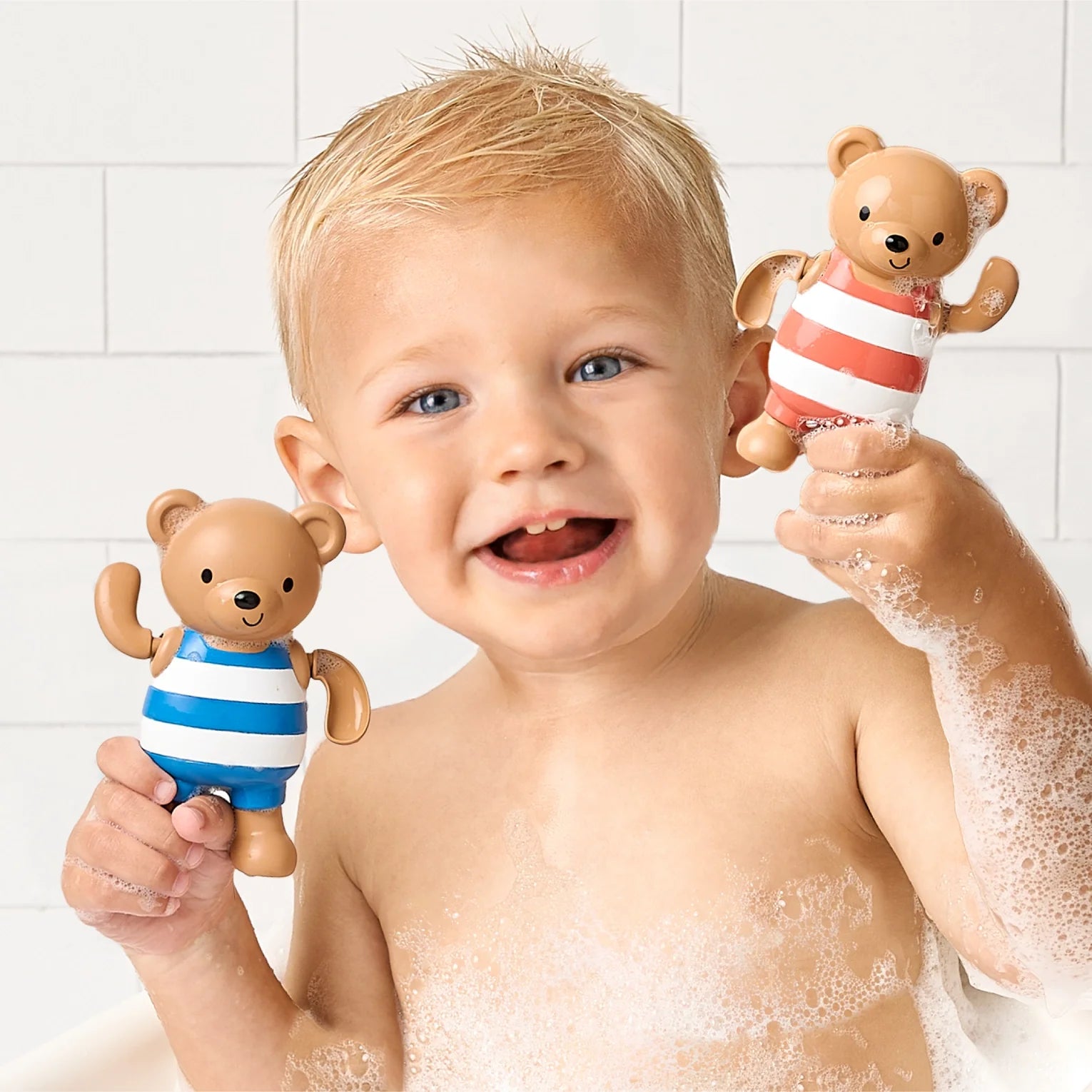 Itzy Ritzy Silly Swimmers Bath Set | Bears