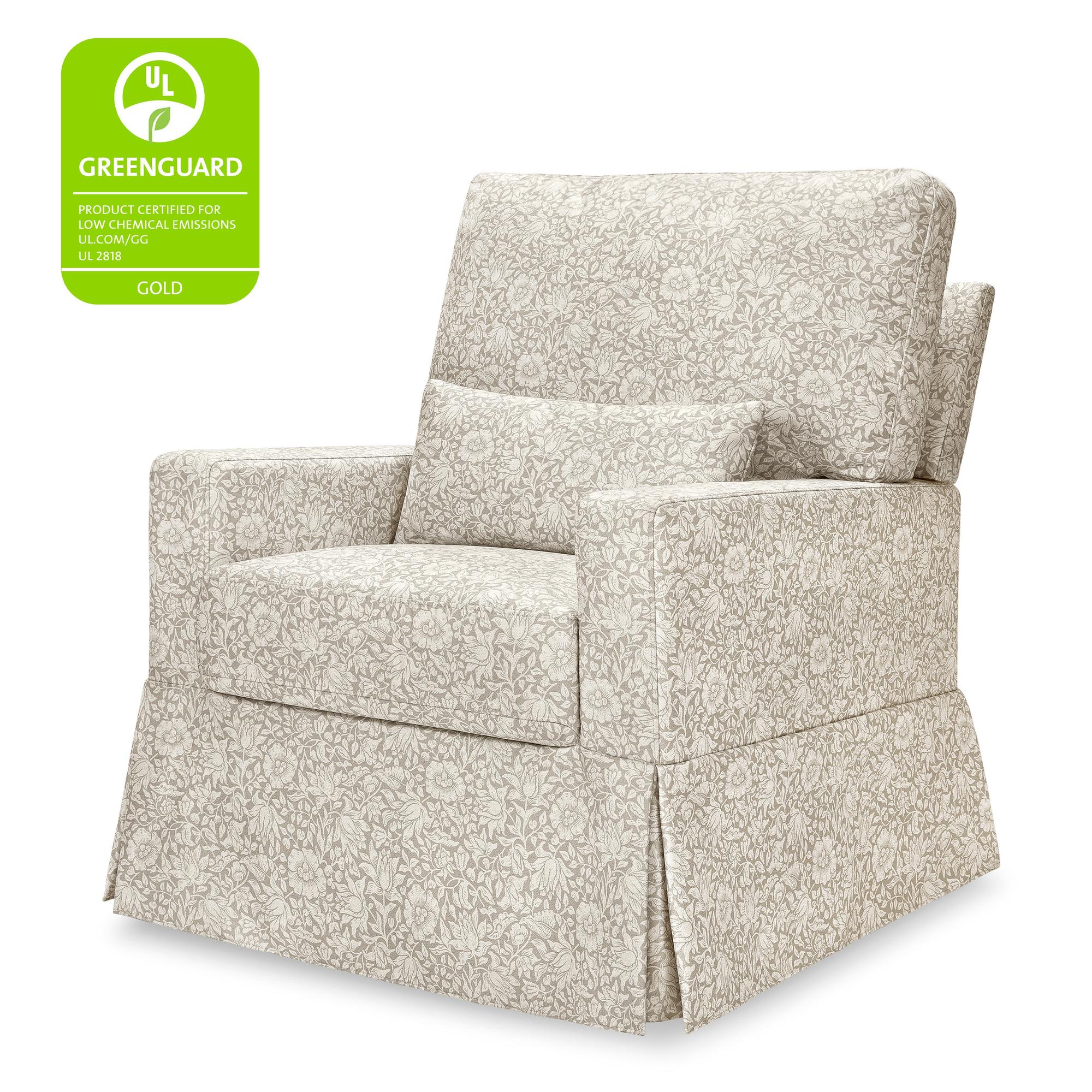 Morris & Co. x Namesake Crawford Pillowback Comfort Swivel Glider