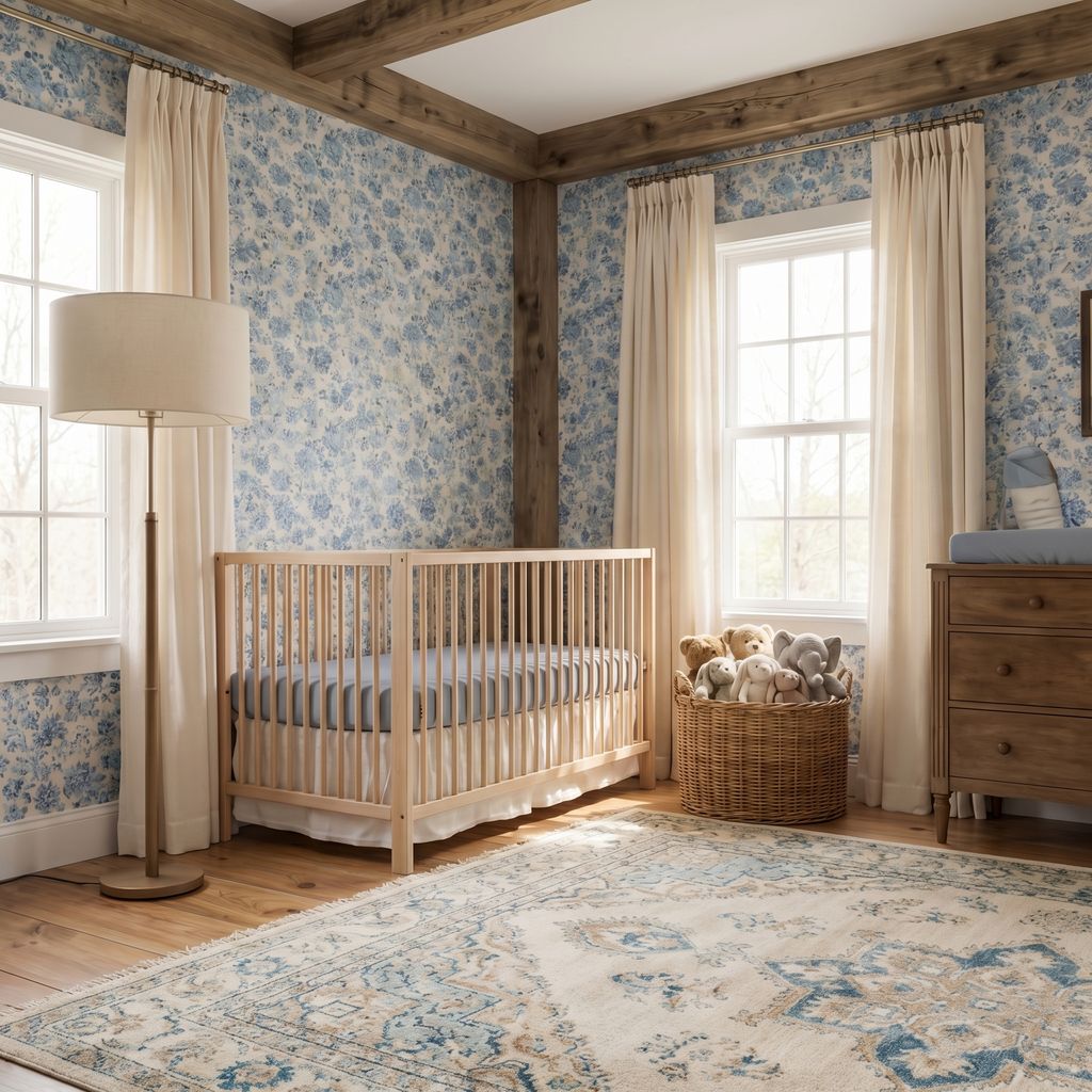Sugar + Maple Fitted Crib Sheet