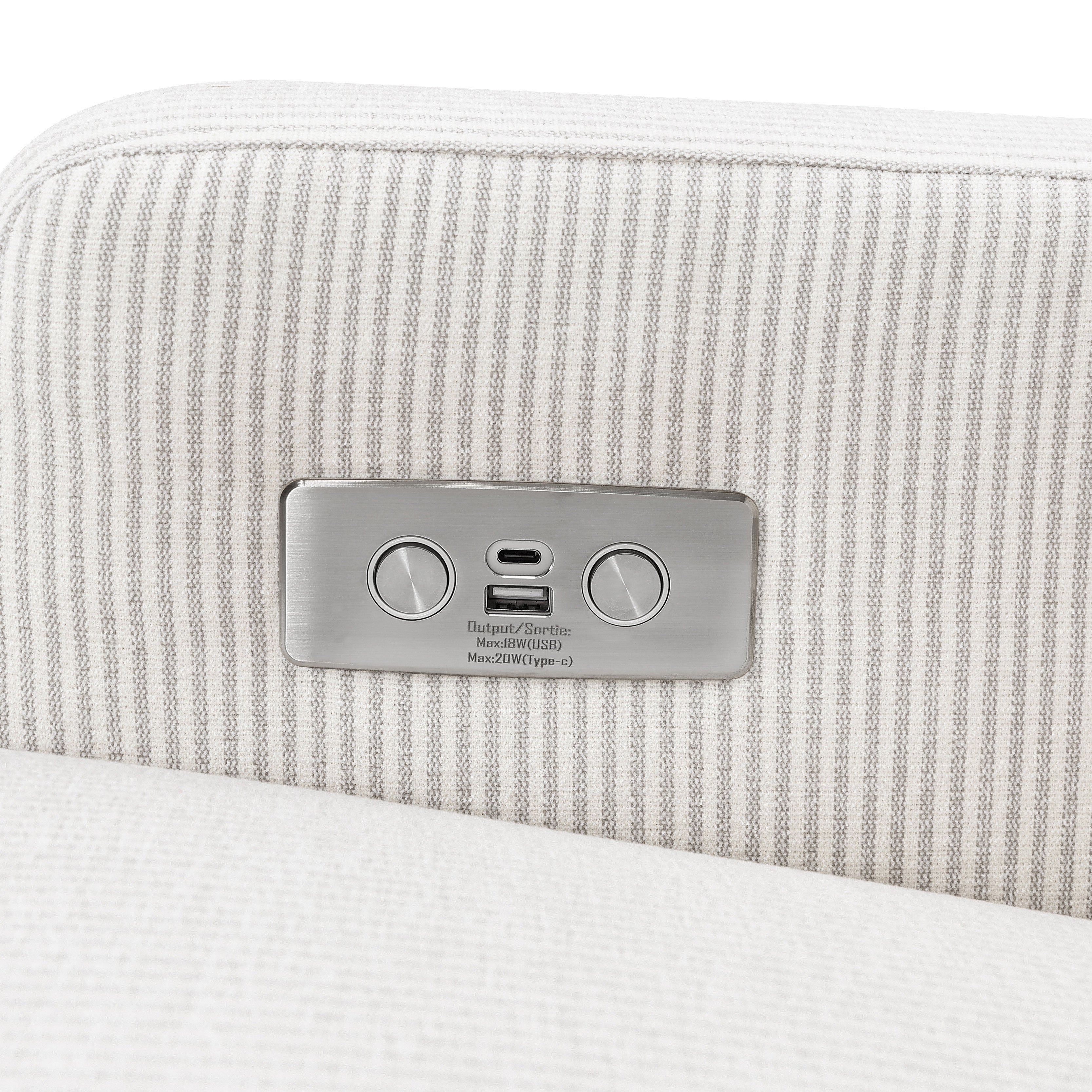 Namesake Crewe Electronic Recliner and Swivel Glider