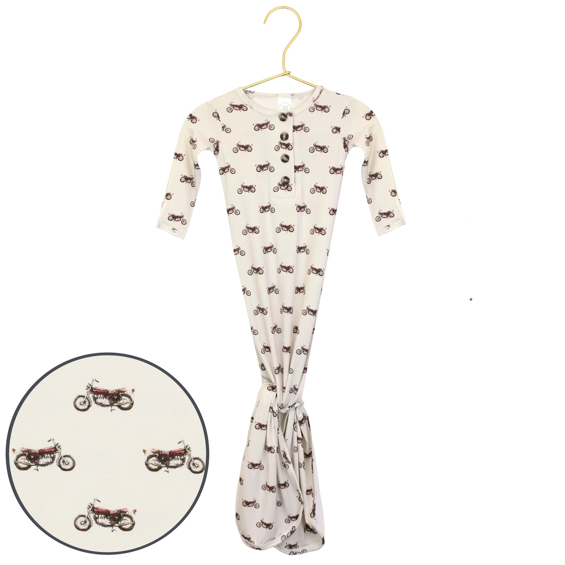 Lou Lou & Company Cruz Knotted Gown - Twinkle Twinkle Little One