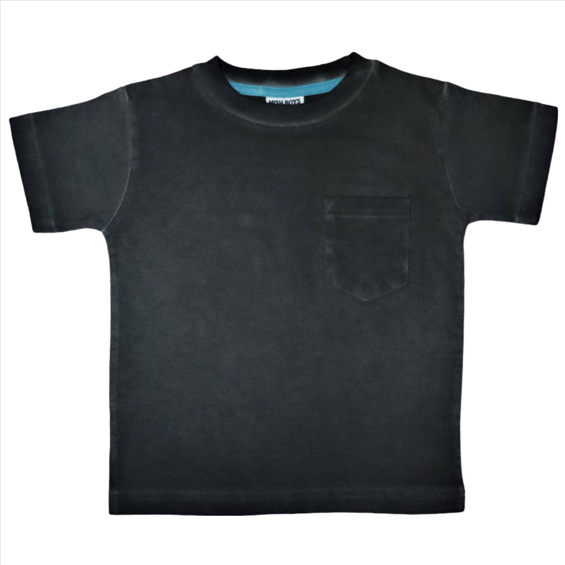 Black Pocket Tee & Guitar Short Set - Twinkle Twinkle Little One