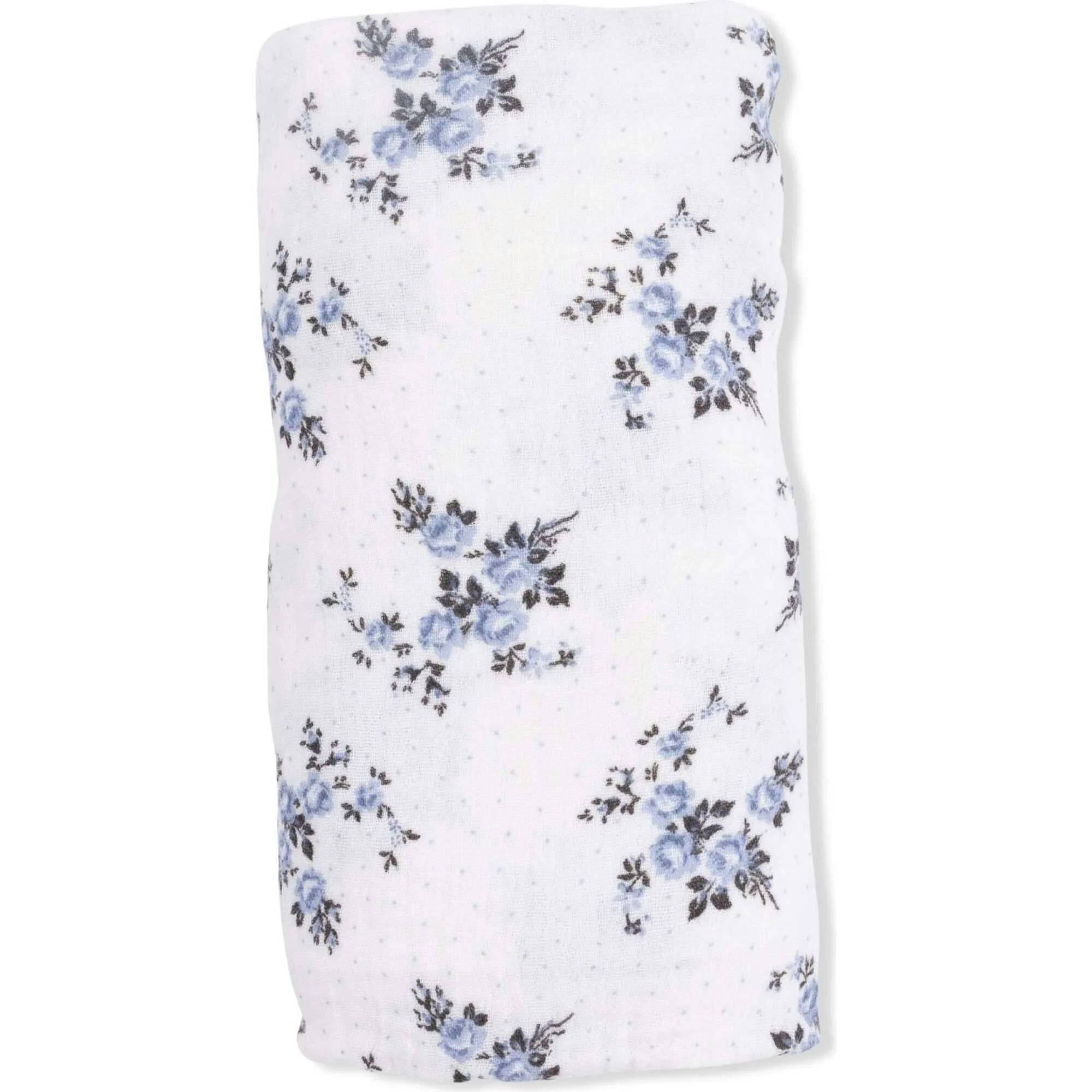Belle Rosette Dot Swaddle Blanket