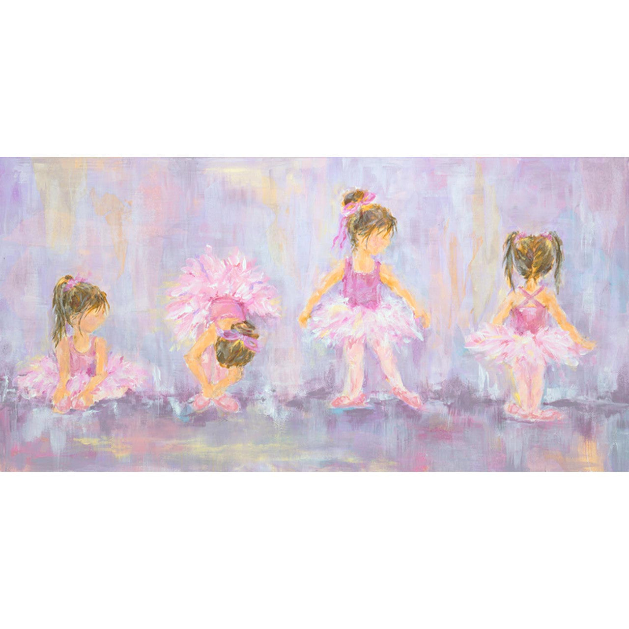 Little Dancers Stretched Canvas Wall Art - Twinkle Twinkle Little One