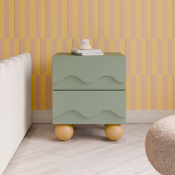 Babyletto Lido Wave Nightstand - Twinkle Twinkle Little One