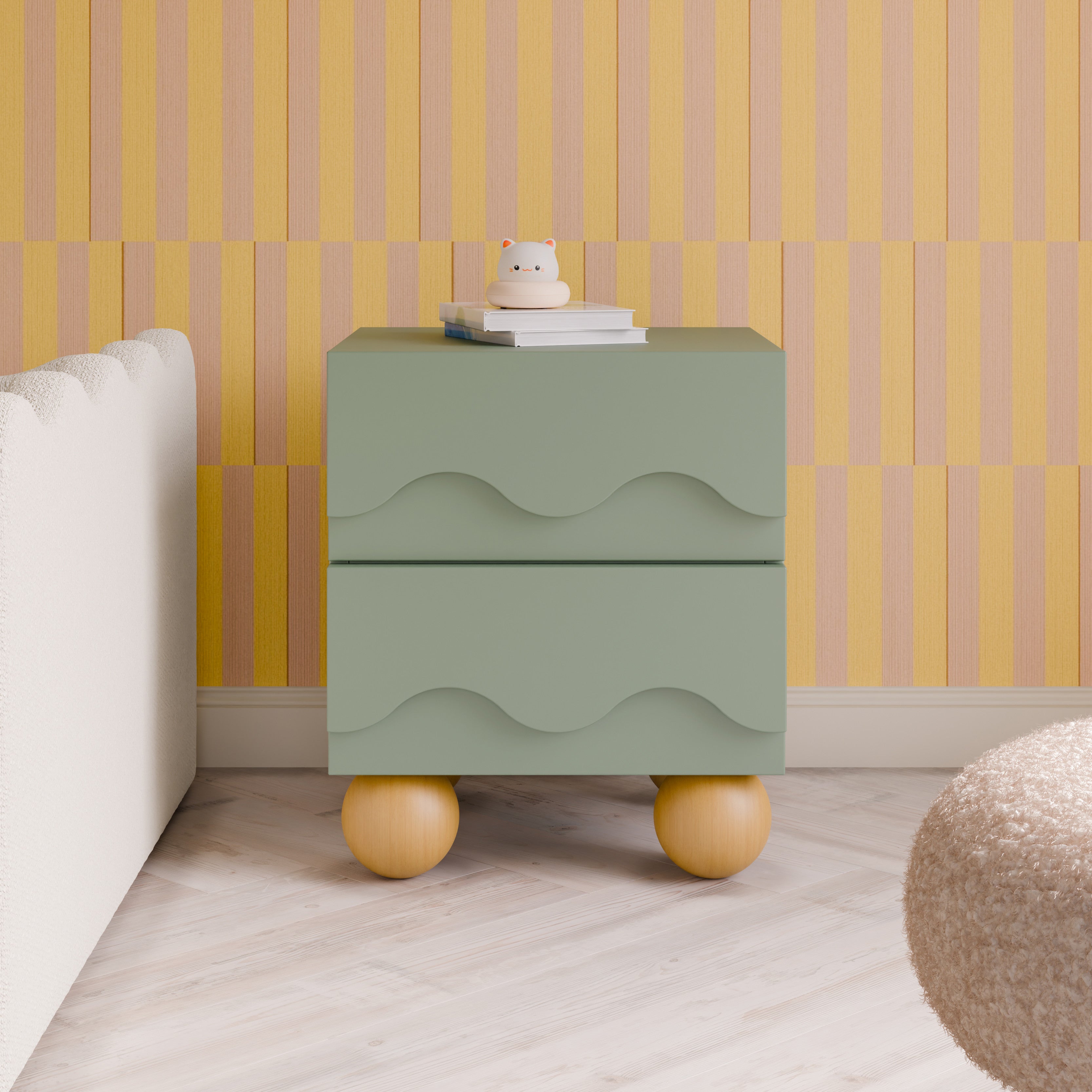 Babyletto Lido Wave Nightstand