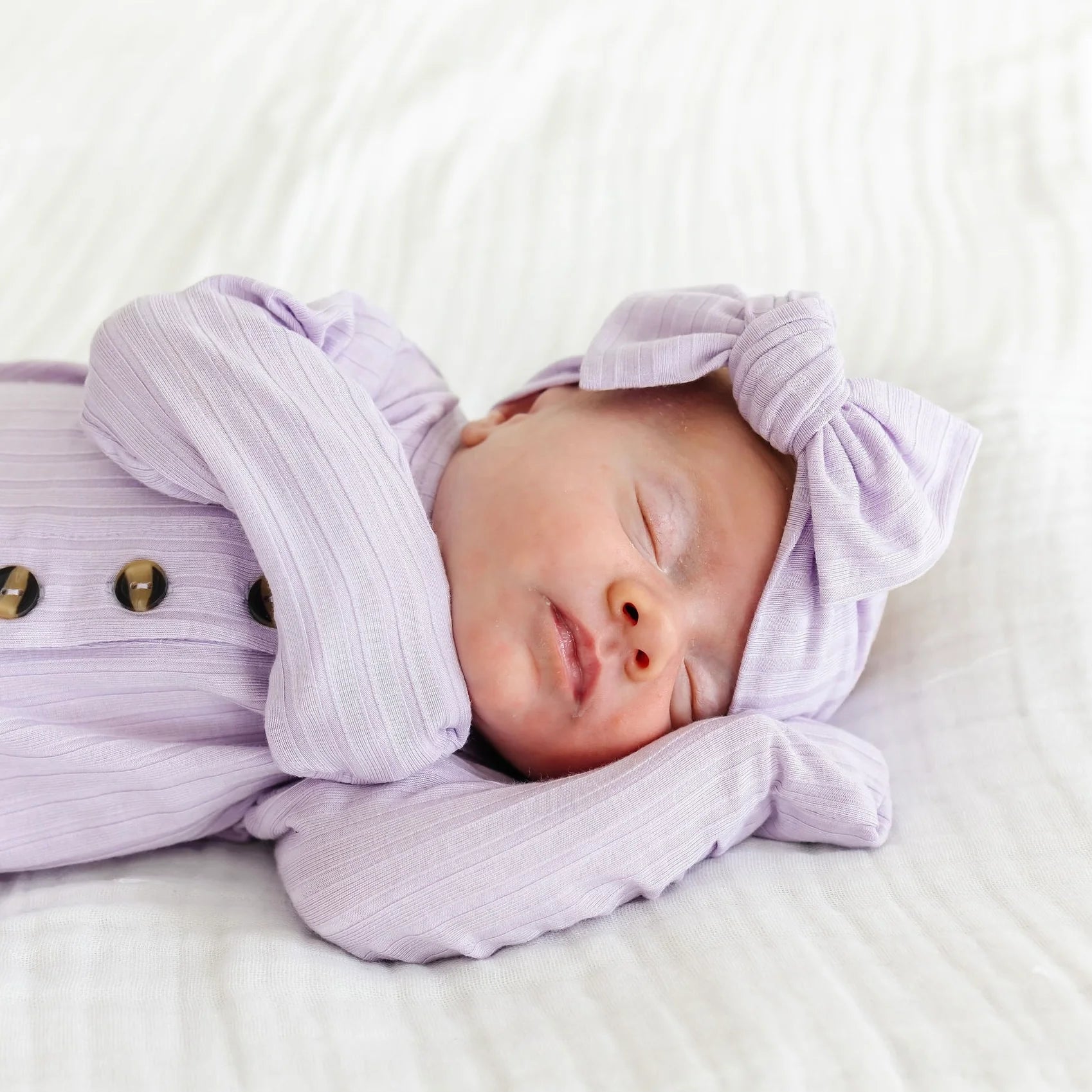 Lou Lou & Company Lola Ribbed Top, Bottom + Headband Set - Twinkle Twinkle Little One