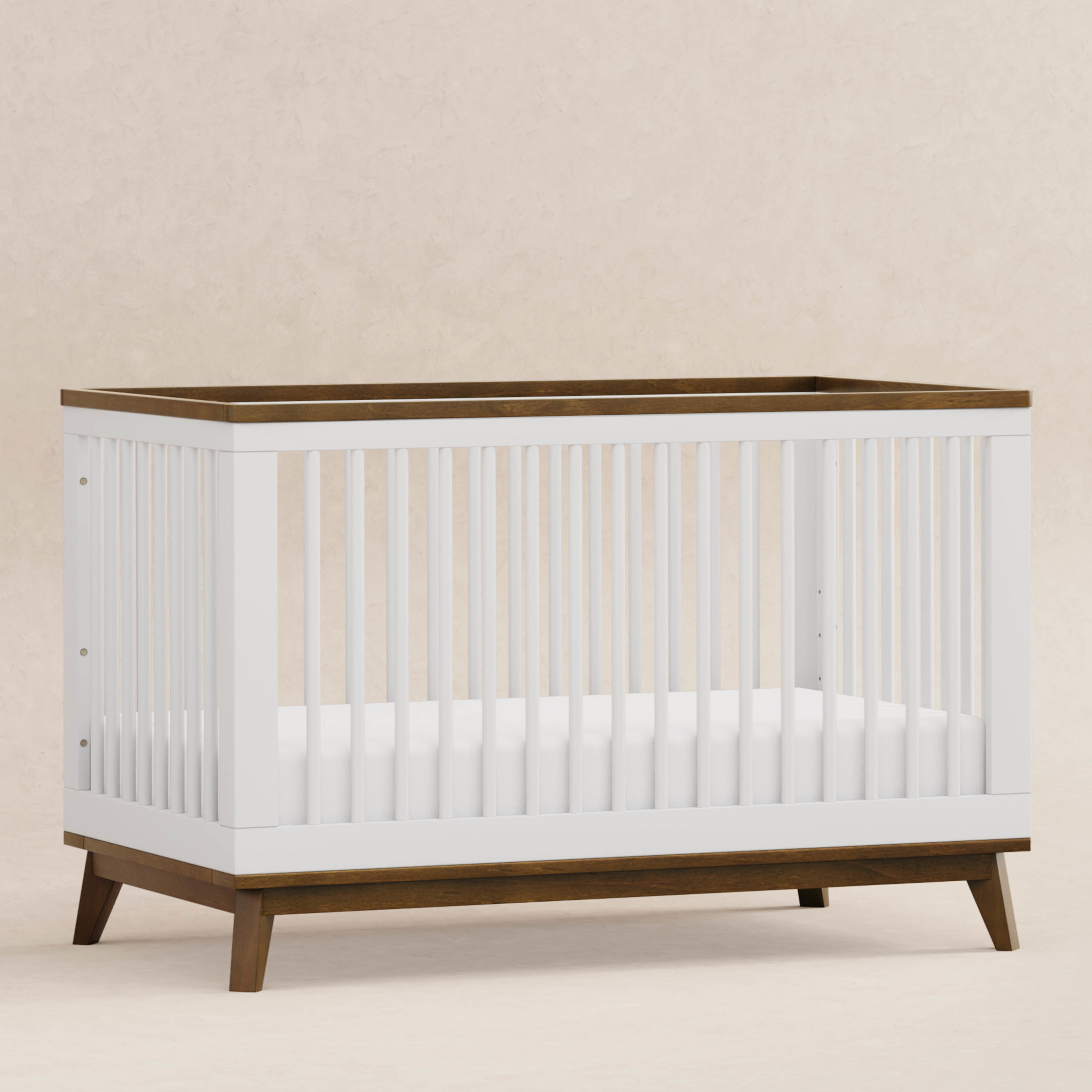 Babyletto Scoot 3-in-1 Convertible Crib with Toddler Bed Conversion Kit