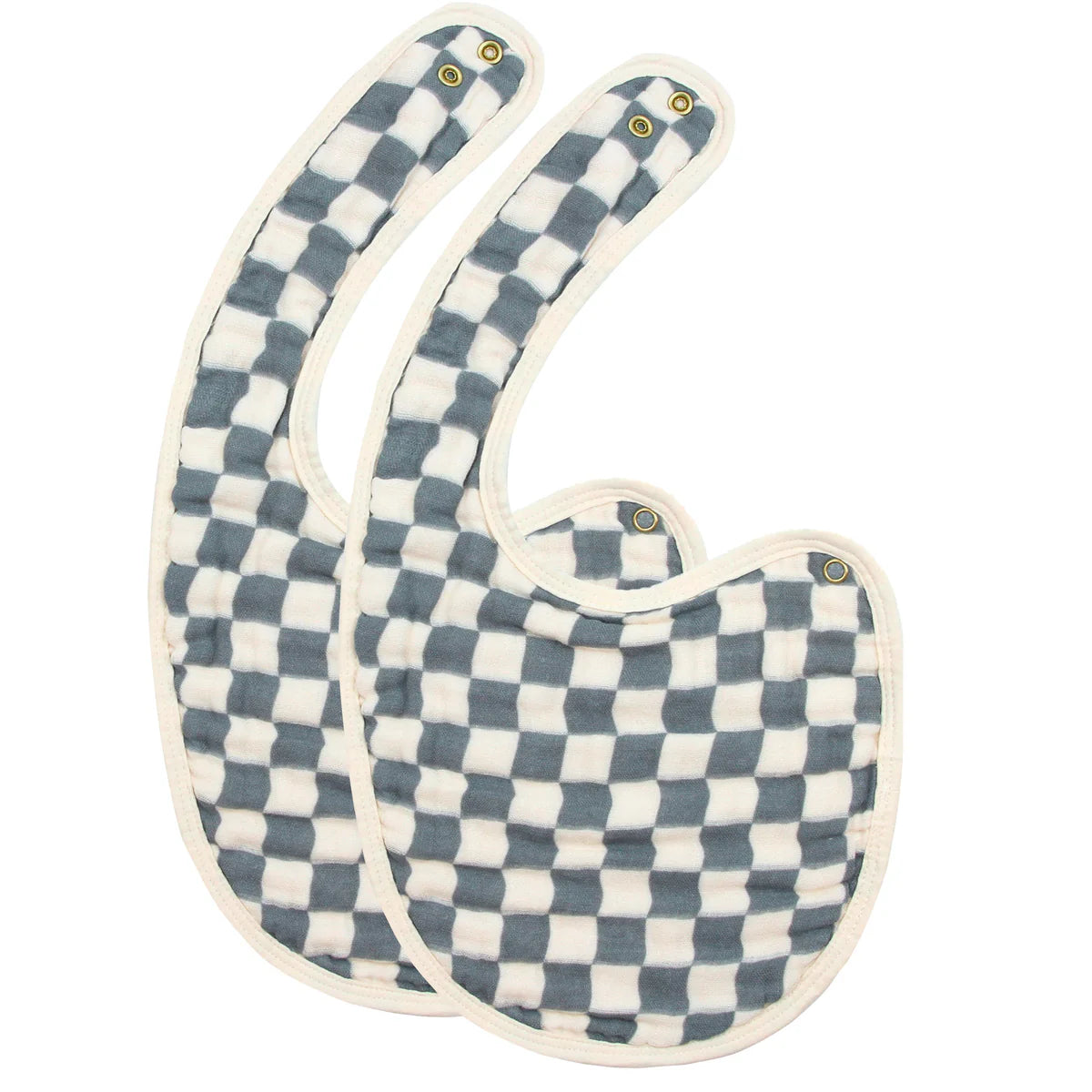 Lou Lou & Company Pattern Cloud Muslin Bib 2 Pack - Twinkle Twinkle Little One