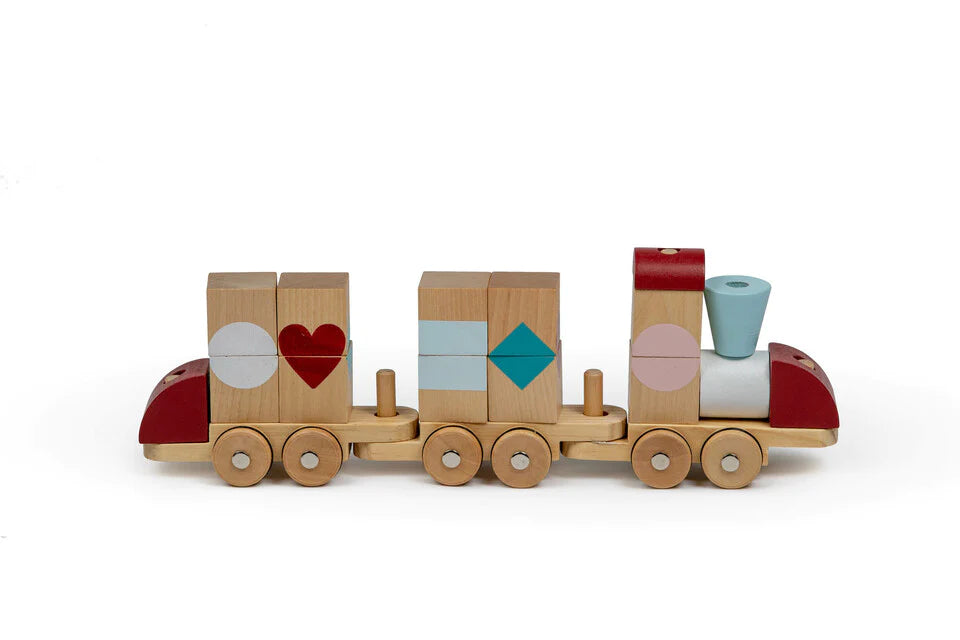 Shape Stacking Train - Twinkle Twinkle Little One