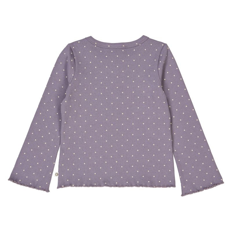 Dot Rib Top - Lilac Fog - Twinkle Twinkle Little One