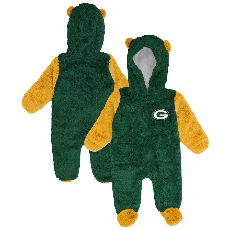 Green Bay Packers Fleece Bunting - Twinkle Twinkle Little One