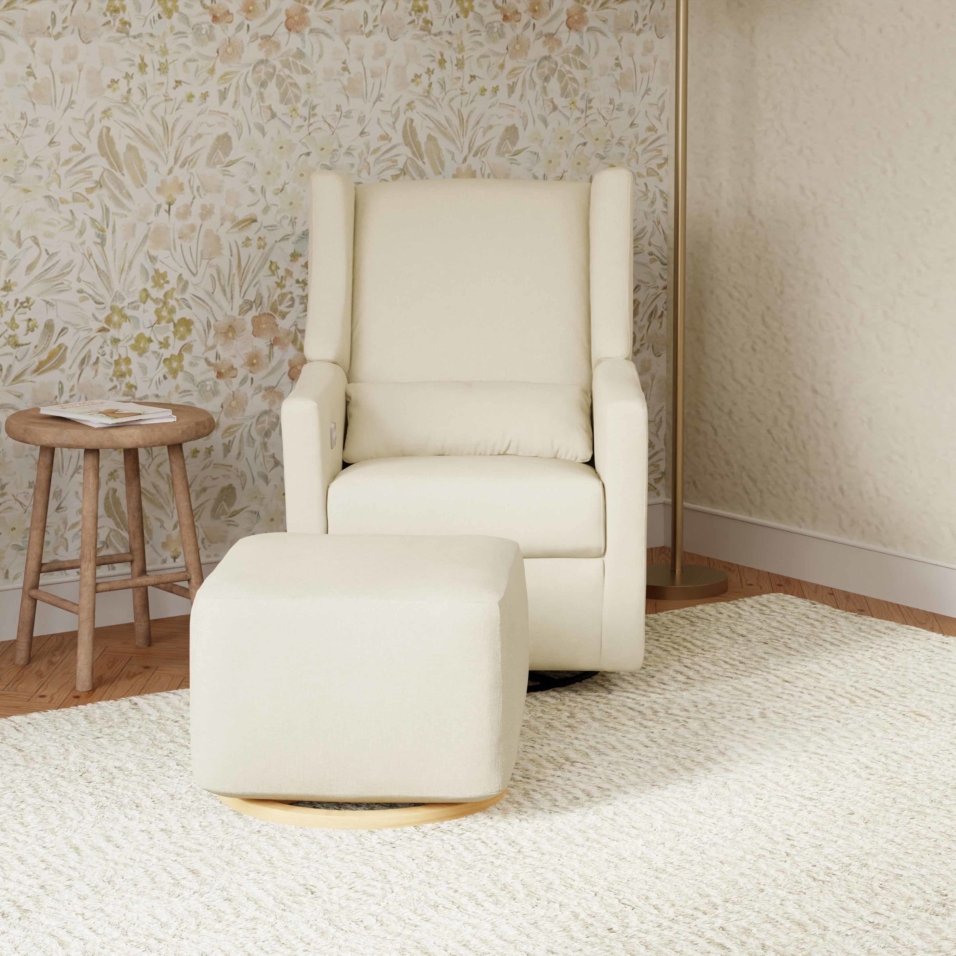 Babyletto Kiwi Electronic Recliner and Swivel Glider with USB port