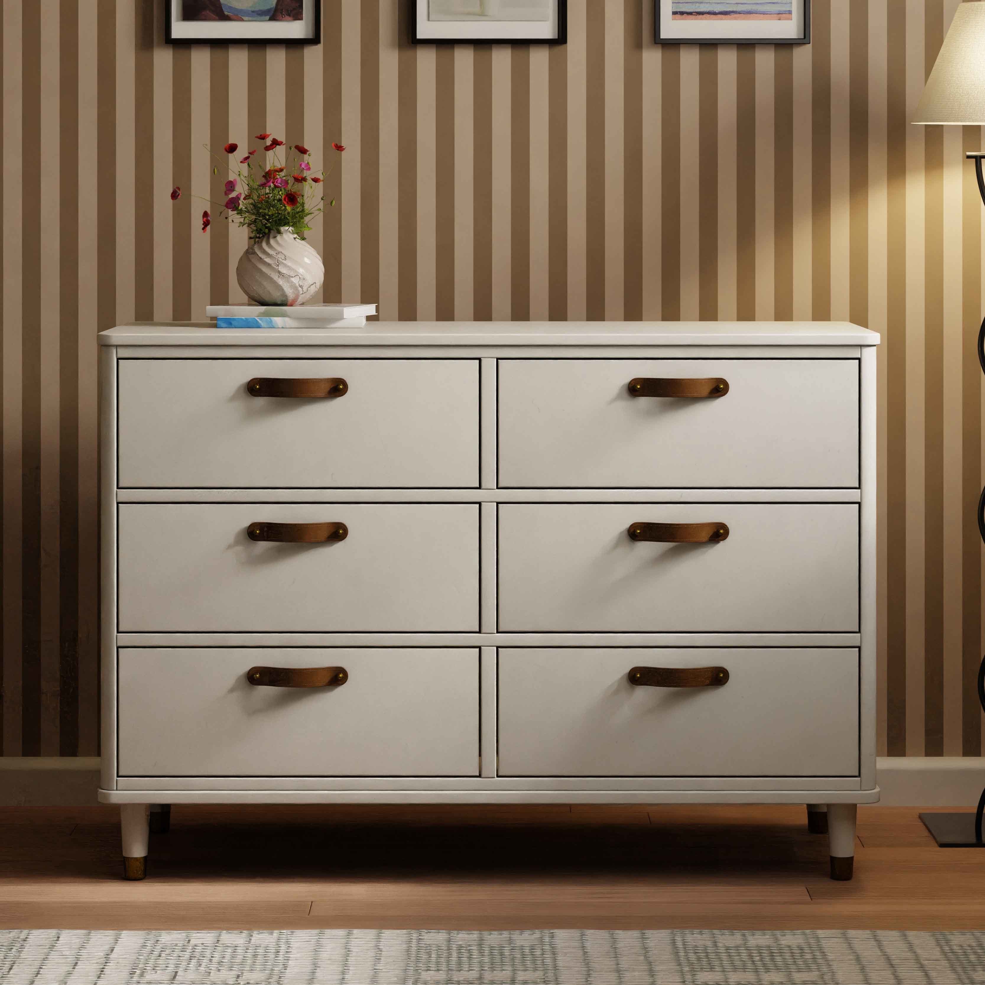 Tanner 6-Drawer Dresser Warm White Tanner 6-Drawer Dresser Warm White