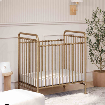 Namesake Abigail 3-in-1 Convertible Mini Crib - Twinkle Twinkle Little One