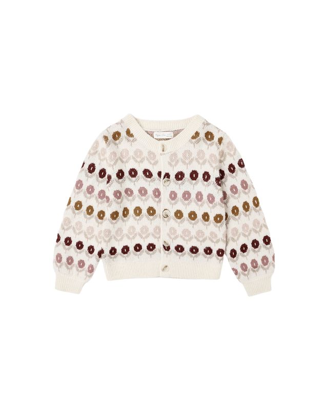 Cheyenne Cardigan || Floral Jacquard - Twinkle Twinkle Little One