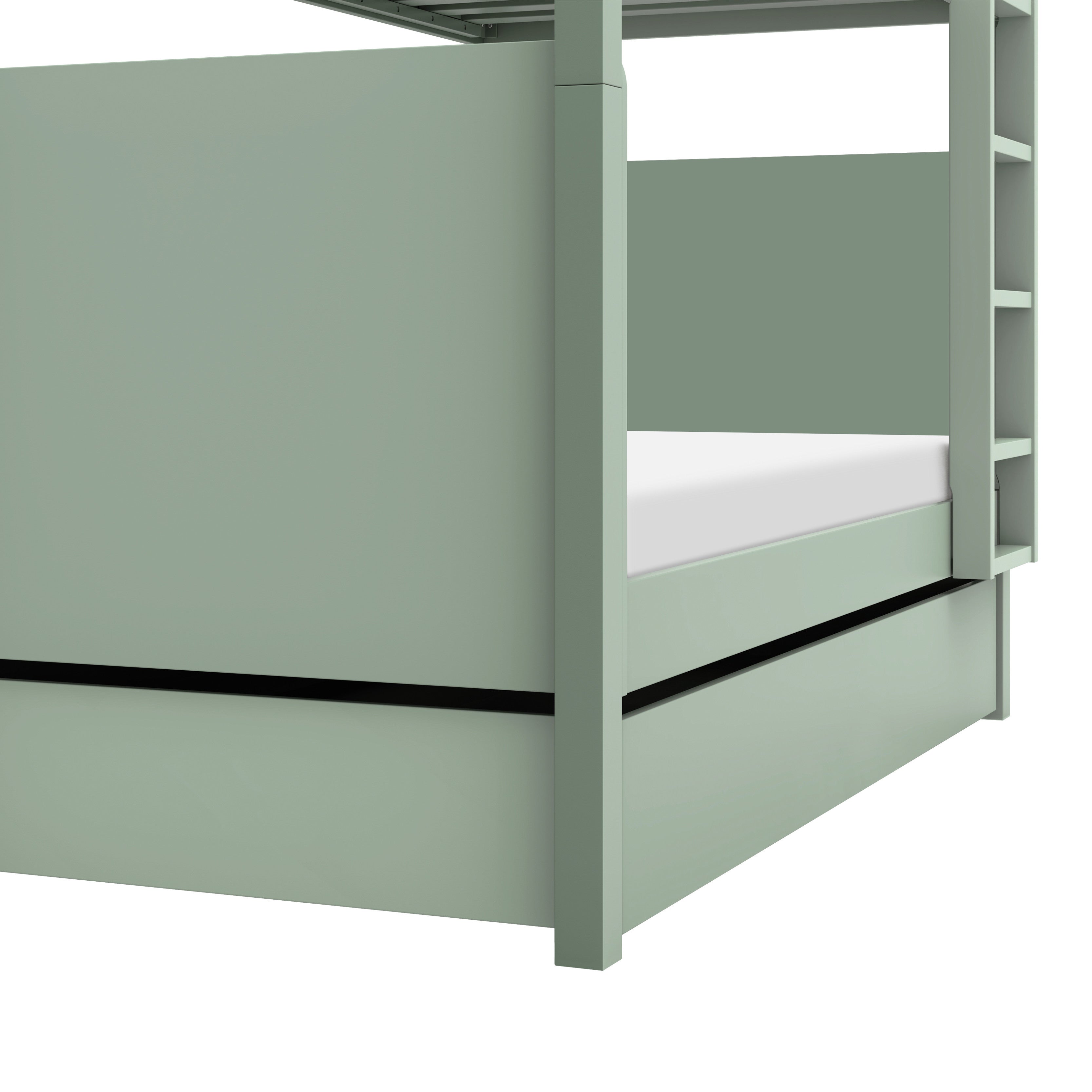 Babyletto TipToe Twin Storage Trundle Bed