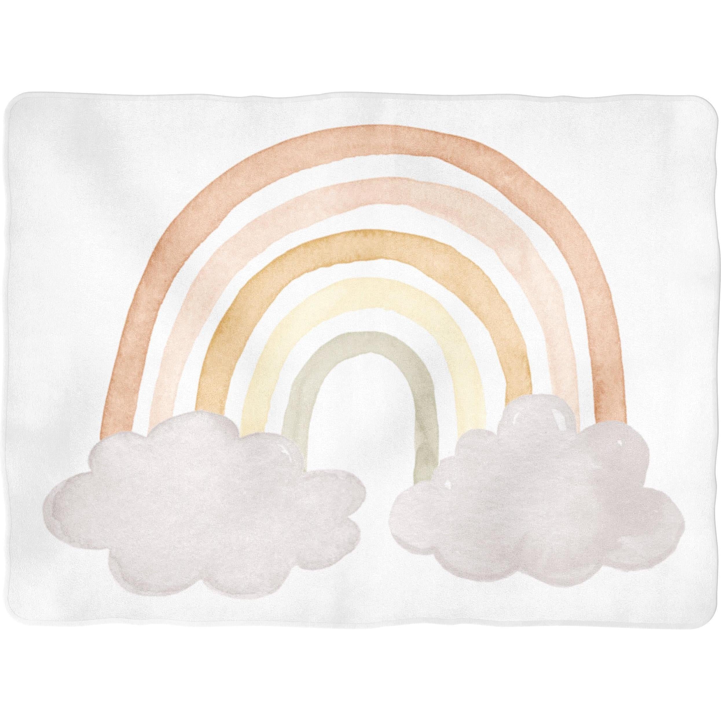 Sugar + Maple Backdrop Blanket | Neutral Rainbow No Name - Twinkle Twinkle Little One