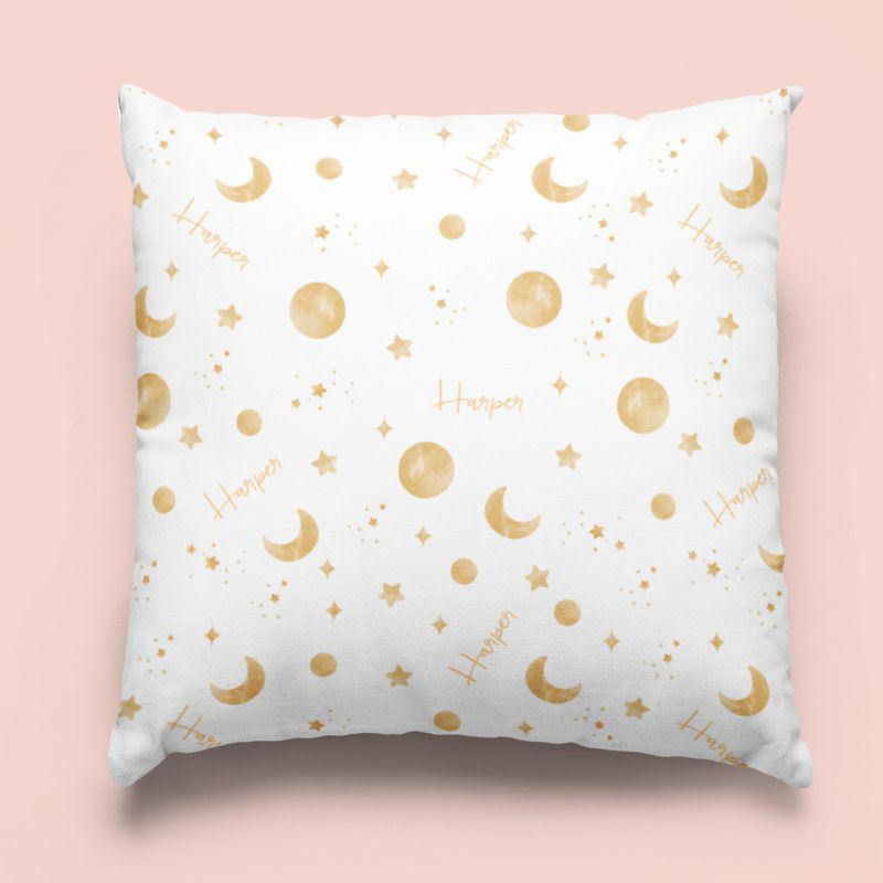 Sugar + Maple Custom Pillow | Among the Stars - Twinkle Twinkle Little One