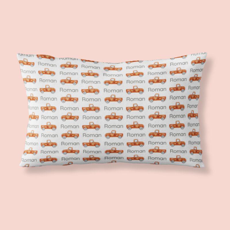 Sugar + Maple Custom Pillow | Trucks - Twinkle Twinkle Little One