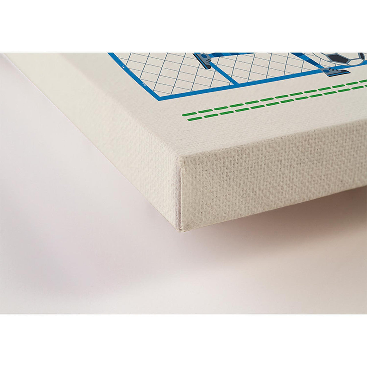 Play All Day - Soccer Stretched Canvas Wall Art - Twinkle Twinkle Little One