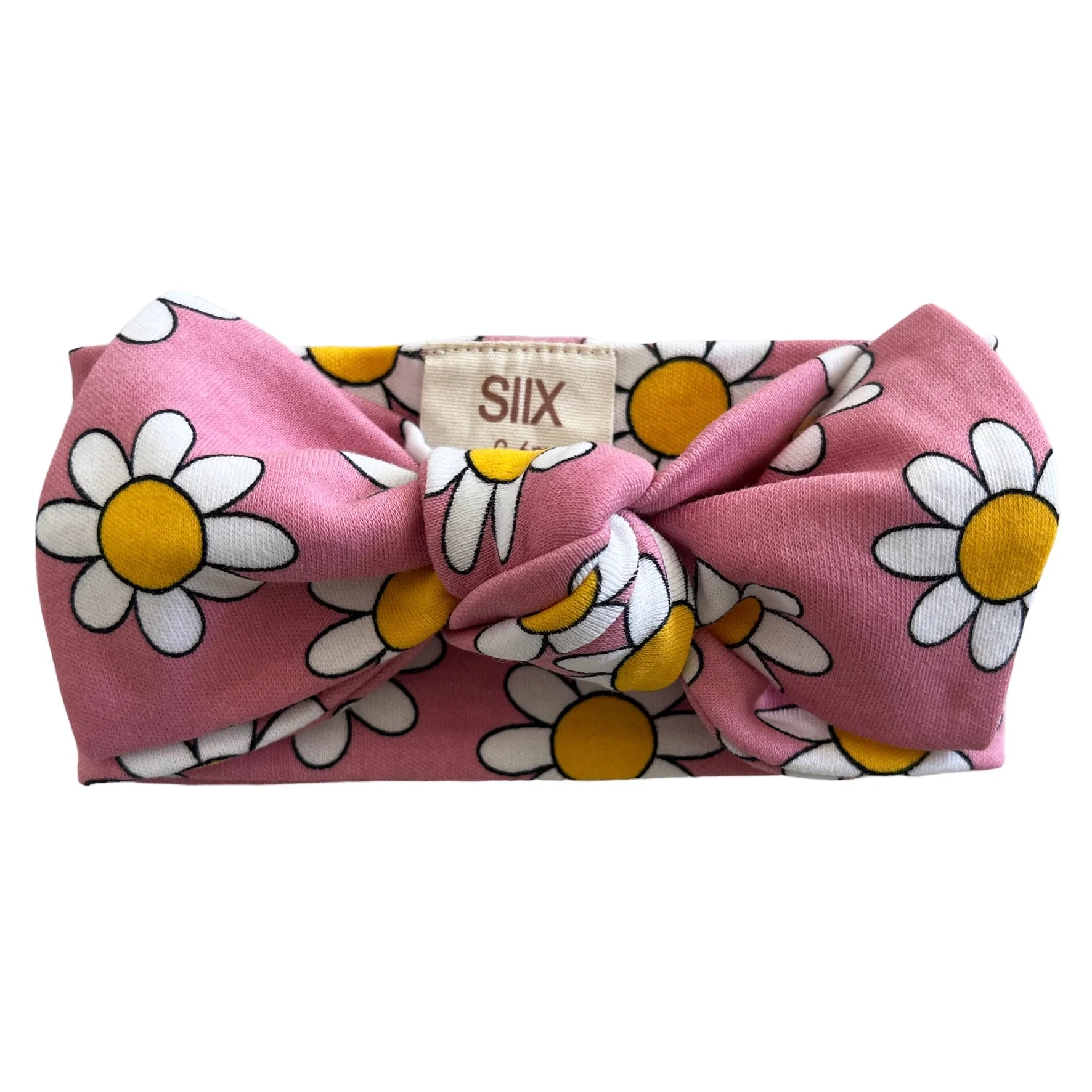 Daisy Pop Organic Bow Headband - Twinkle Twinkle Little One