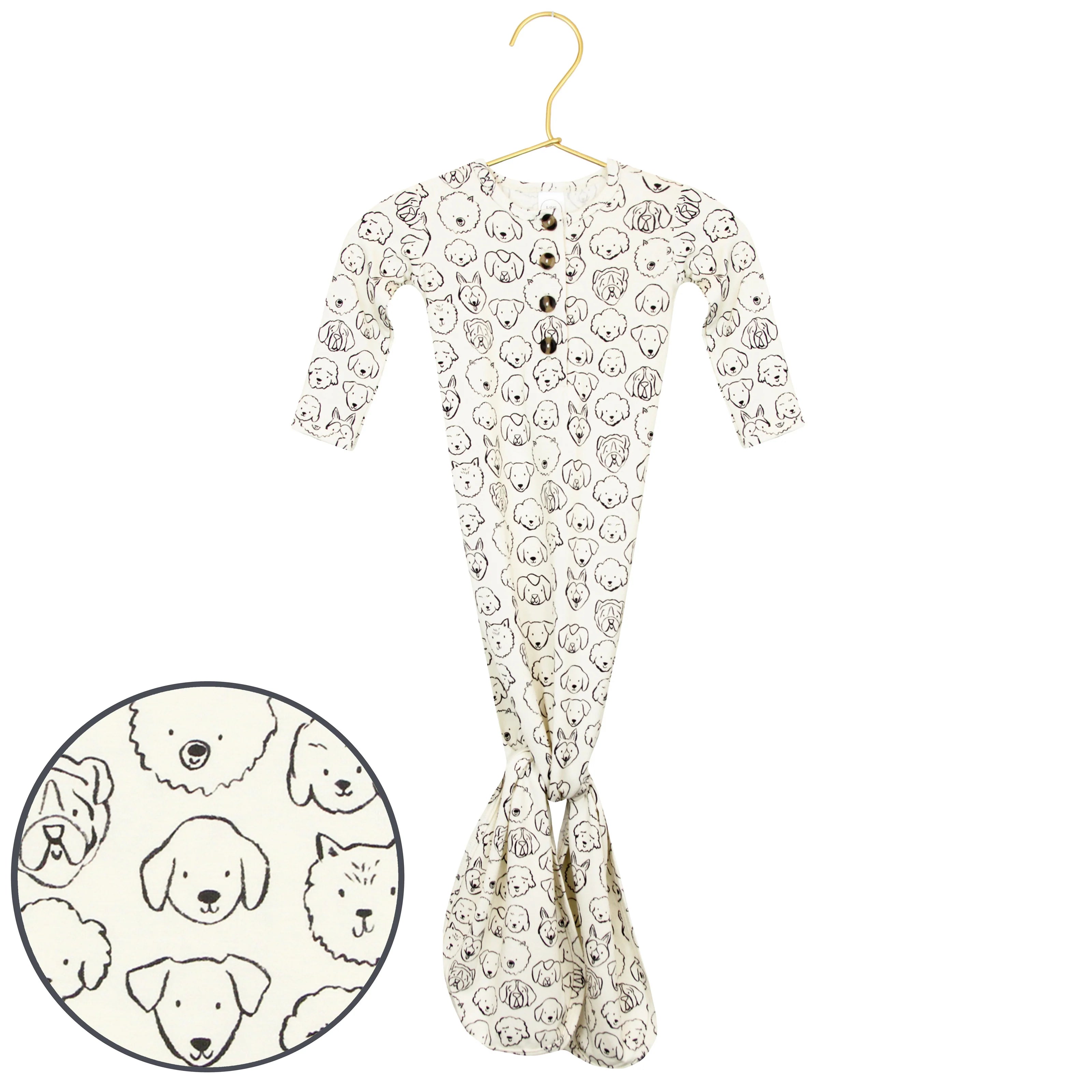 Lou Lou & Company Dane Knotted Gown - Twinkle Twinkle Little One