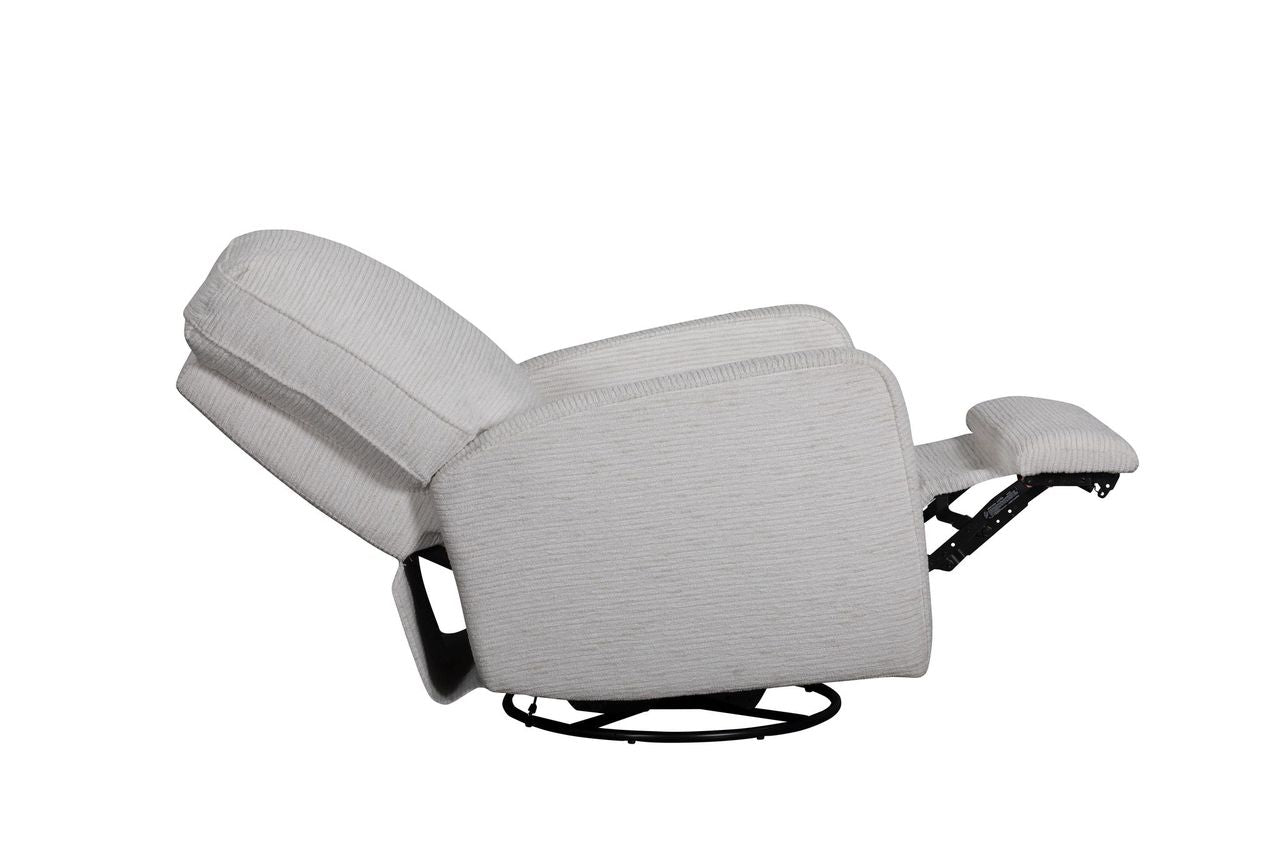 Charlotte Power Gliding Recliner with Power Lumbar – Richmond Cream - Twinkle Twinkle Little One